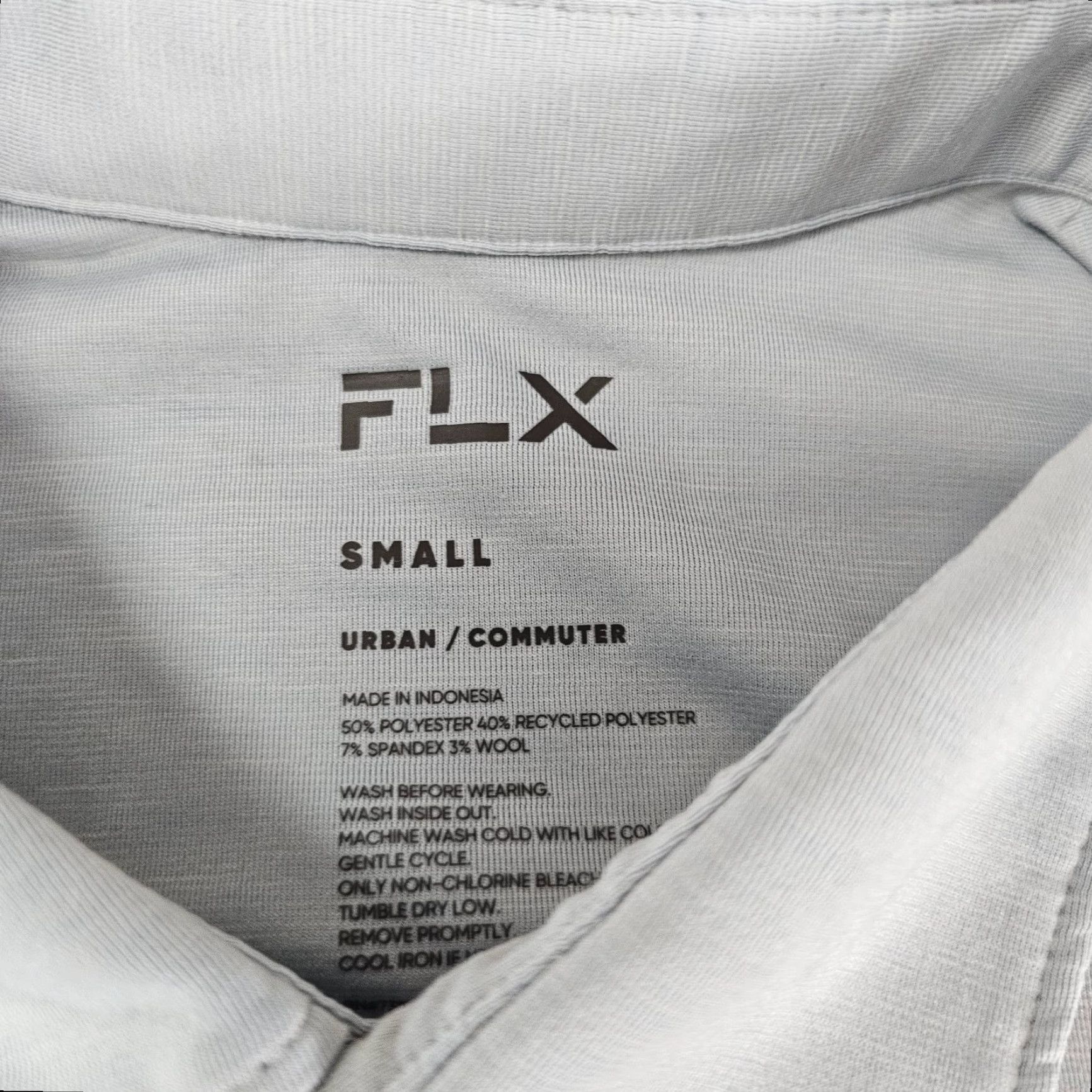 Vintage FLX Button-Up Shirt Men’s Small Gray Long Sleeve Collared Stretch Shirt Size US S / EU 44-46 / 1 - 6 Thumbnail