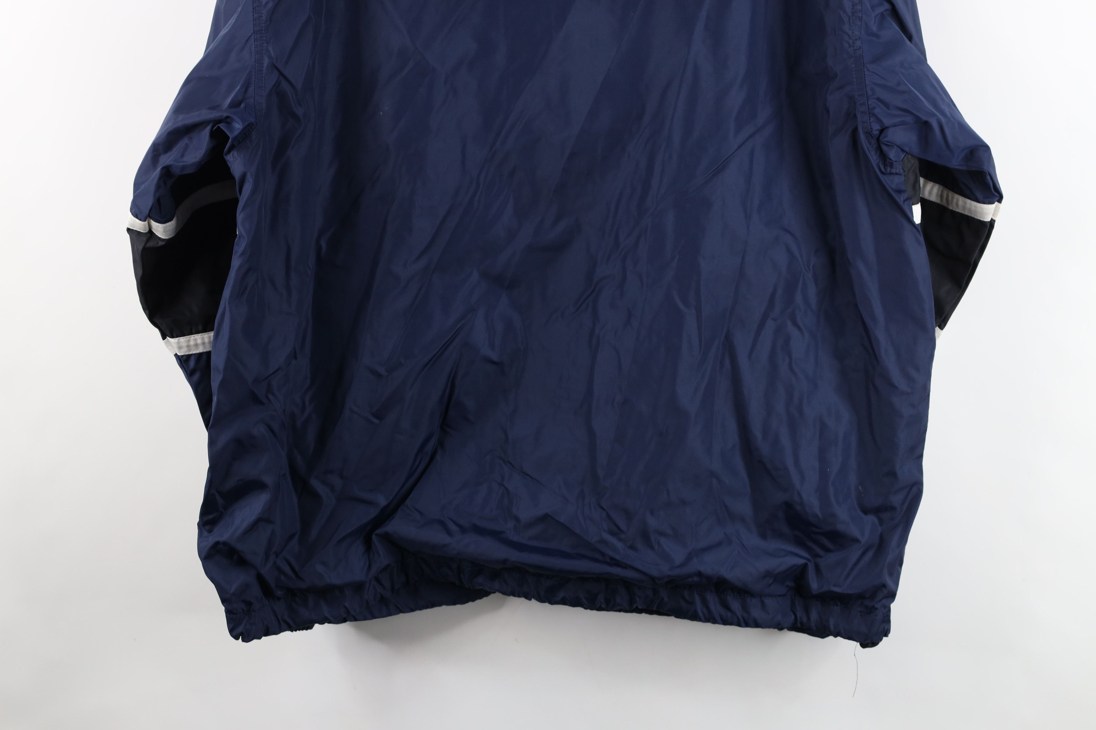 Nike Vintage 90s Nike Scott Mini Swoosh Hooded Anorak Jacket Blue Size US M / EU 48-50 / 2 - 14 Thumbnail
