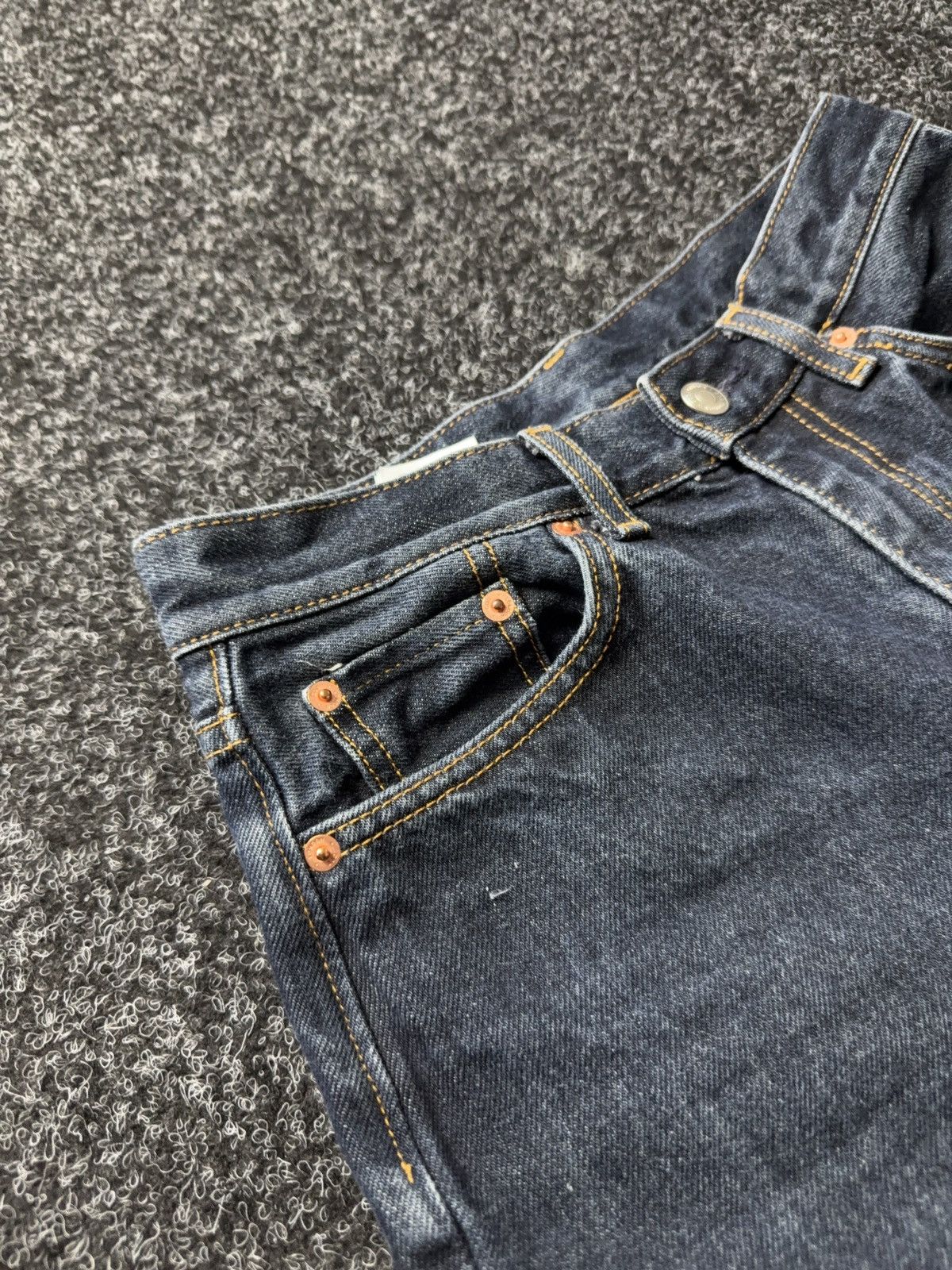 Cos Luxury 00s COS Straight Dark Wash Jeans Size 25 Minimalist Size 25" / US 0 / IT 36 - 7 Thumbnail