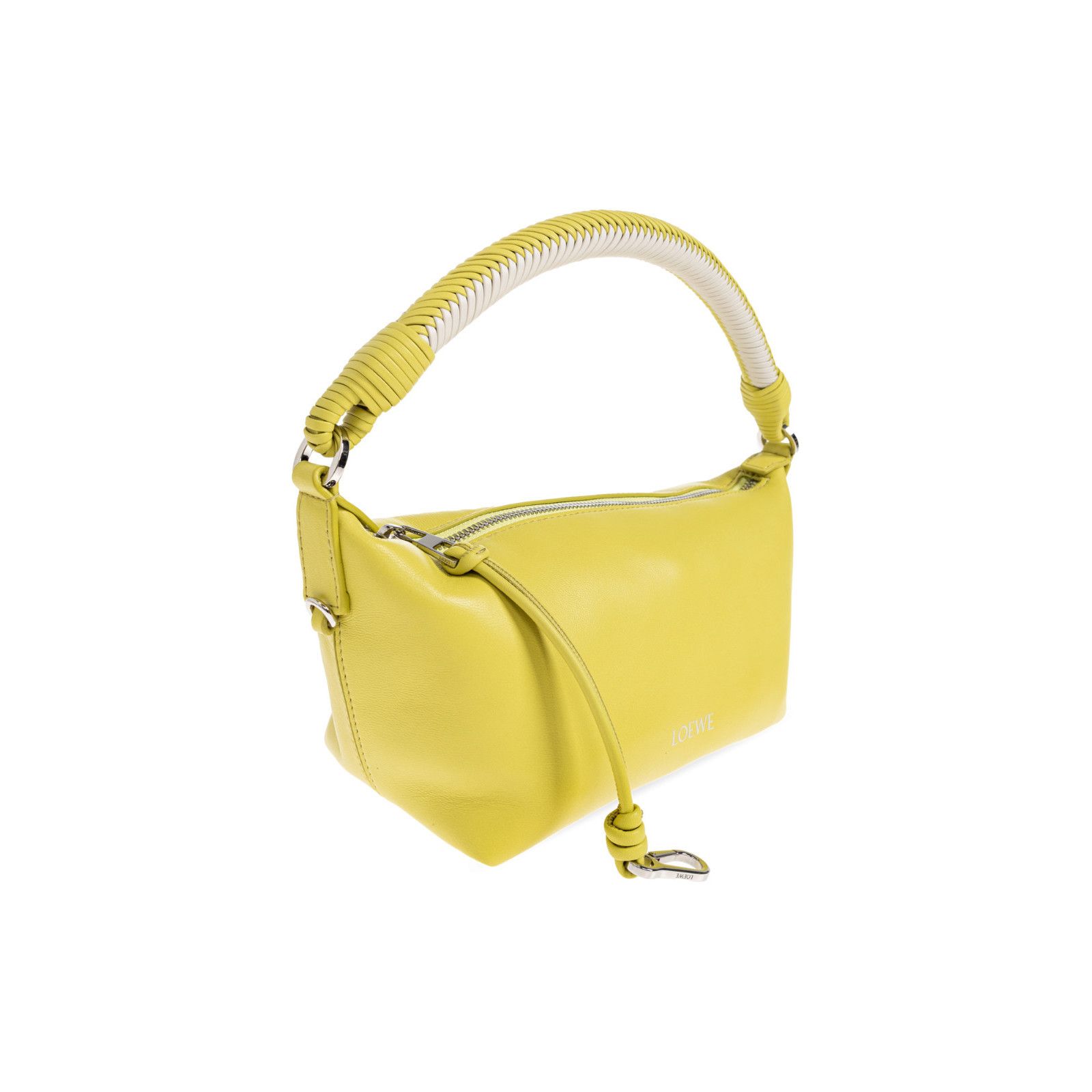 Loewe LOEWE $2500 Cala Mini Lemon/Soft White Top Handle Bag New Size ONE SIZE - 3 Thumbnail
