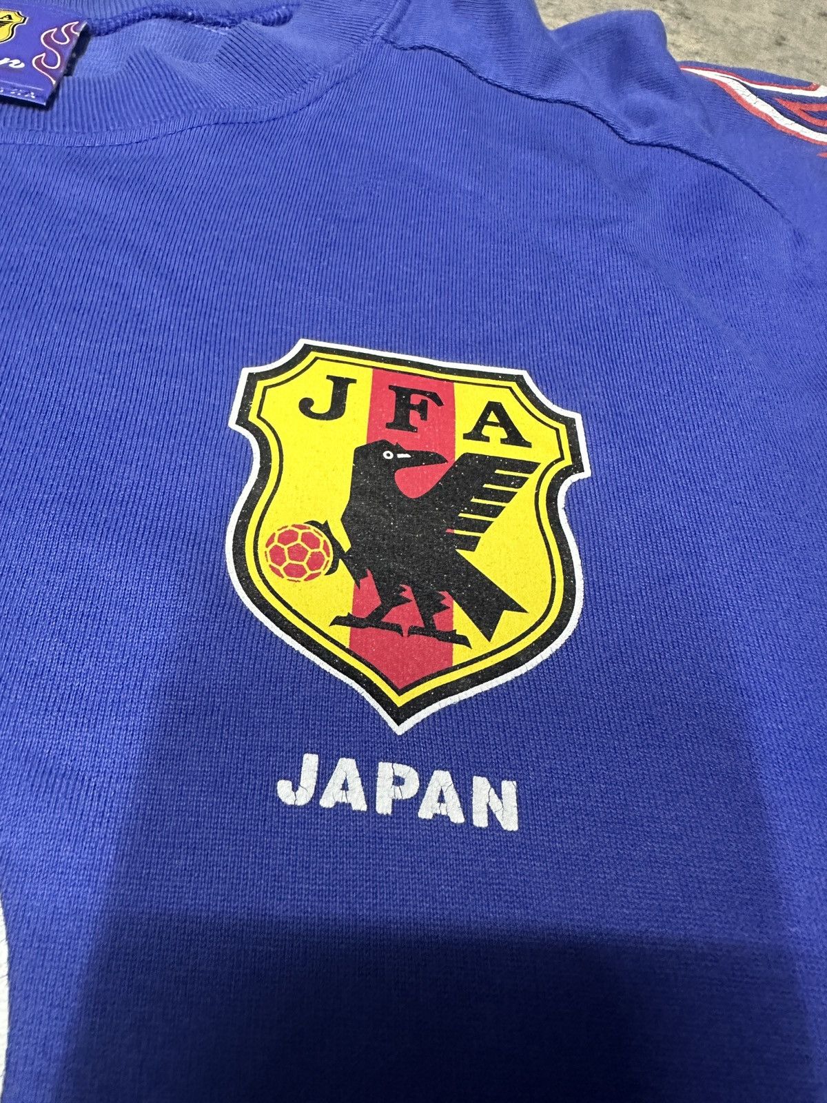Japanese Brand × Vintage Vintage 1996 Nanami Japan Football Association Tshirt Size US M / EU 48-50 / 2 - 11 Thumbnail