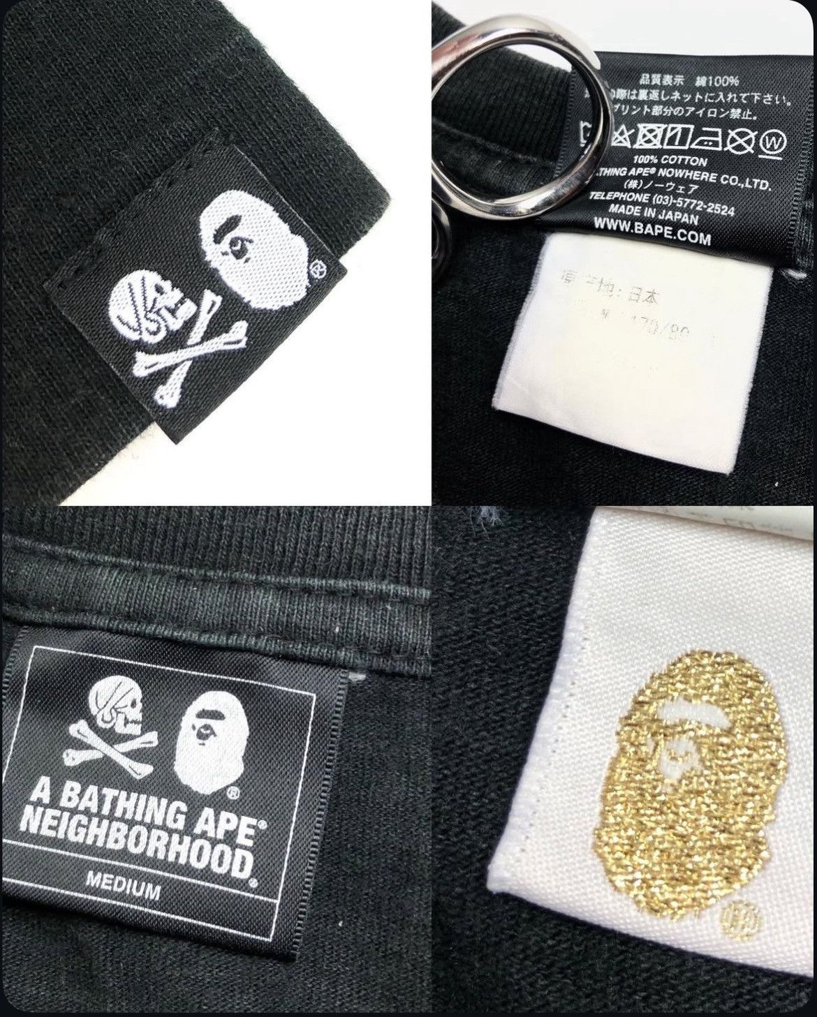Bape × Neighborhood BAPE x NBHD Size US M / EU 48-50 / 2 - 4 Thumbnail