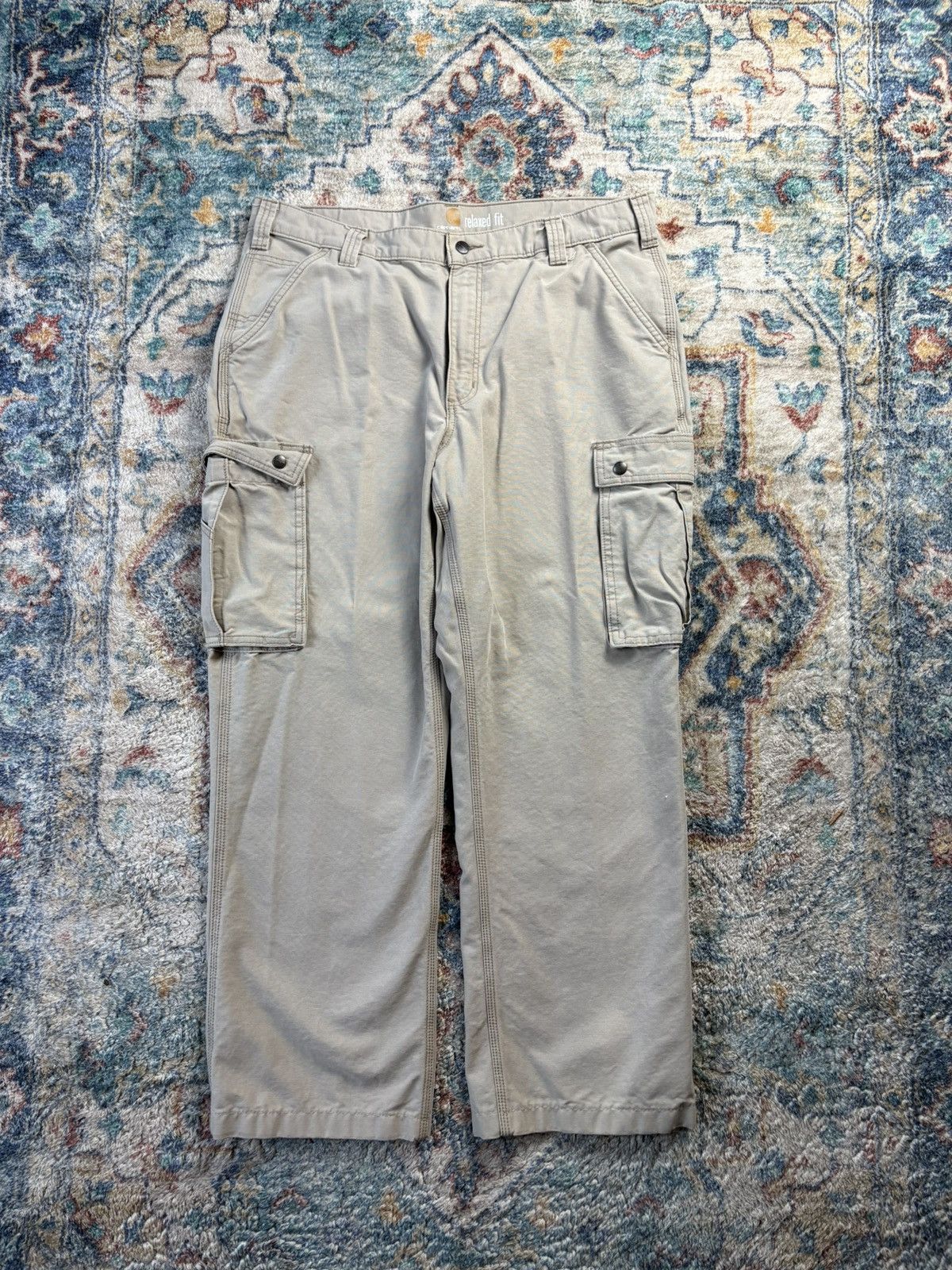 Carhartt Carhartt Cargo Workwear Pants Size 39 Size US 39 - 2 Thumbnail