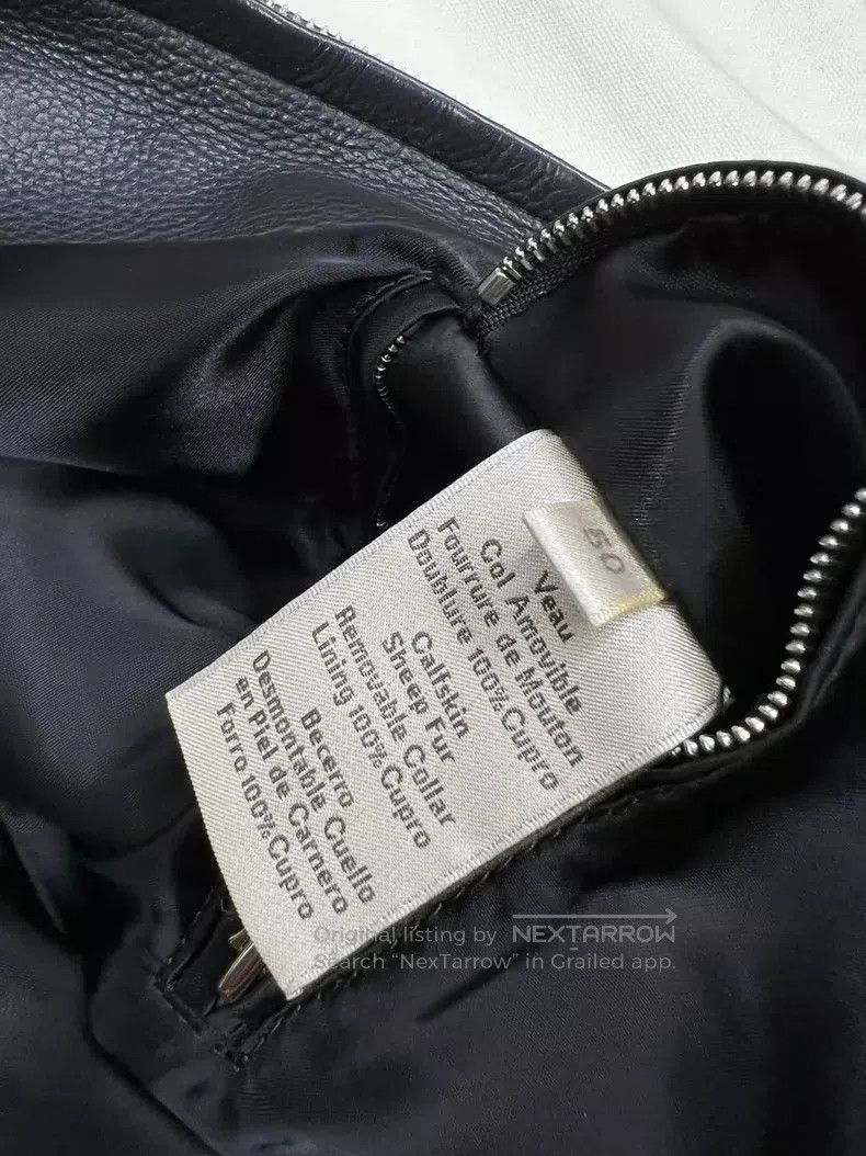 Hermes Hermes Fur Collar Pilot Leather Jacket Size US M / EU 48-50 / 2 - 8 Thumbnail