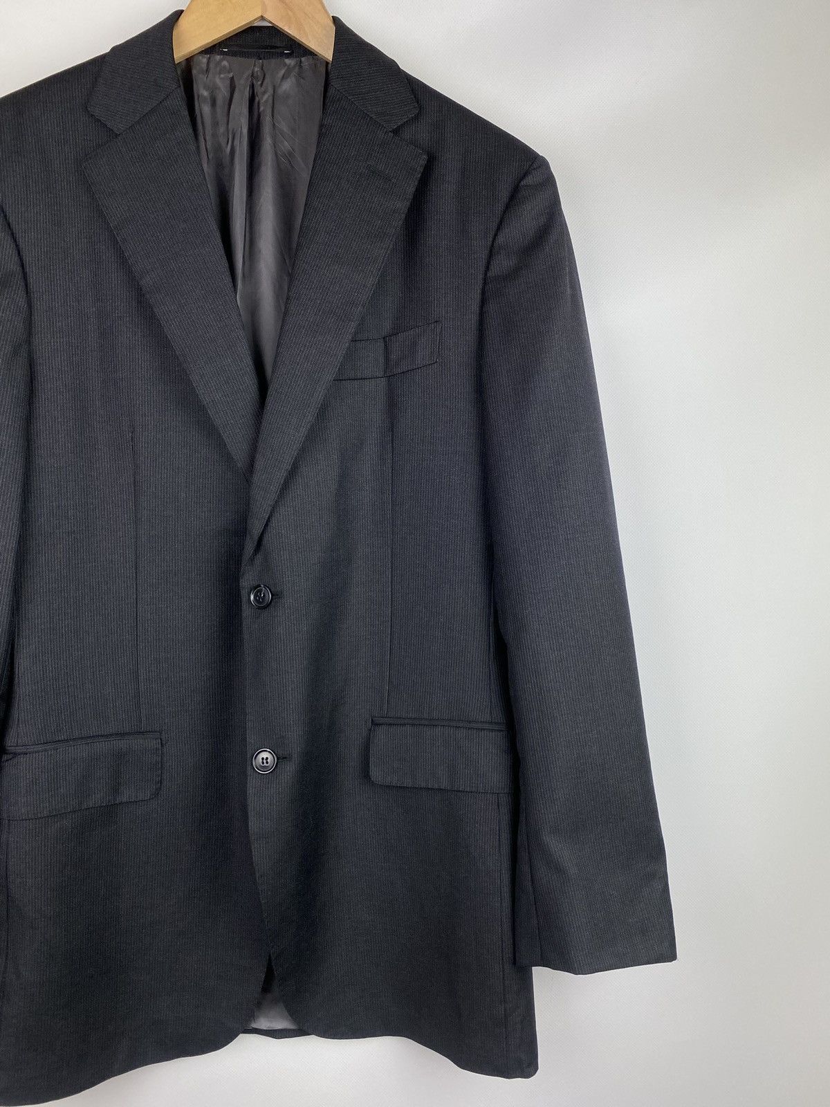 Suitsupply Suitsupply Vitale Barberis striped pure wool blazer jacket Size 40L - 3 Thumbnail