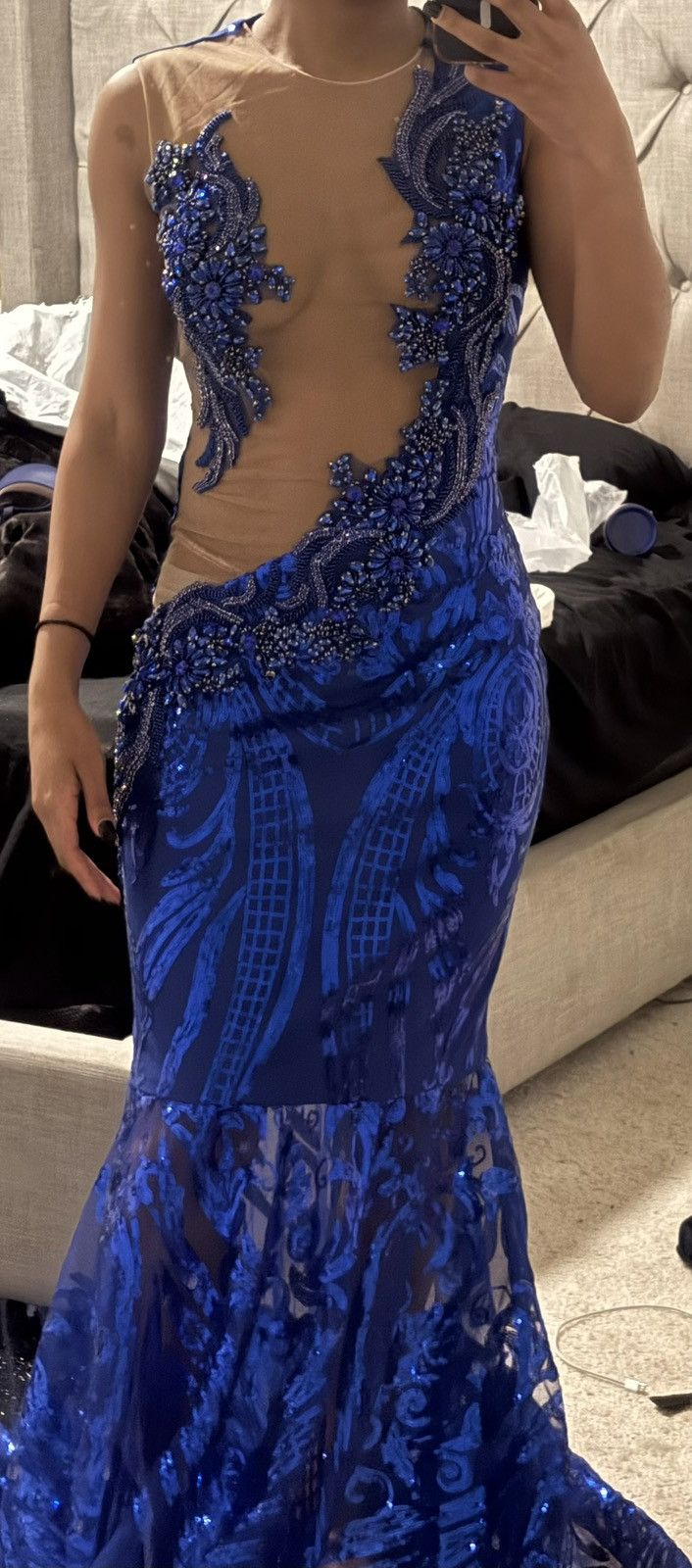 Other Blue prom dress Size S / US 4 / IT 40 - 4 Thumbnail