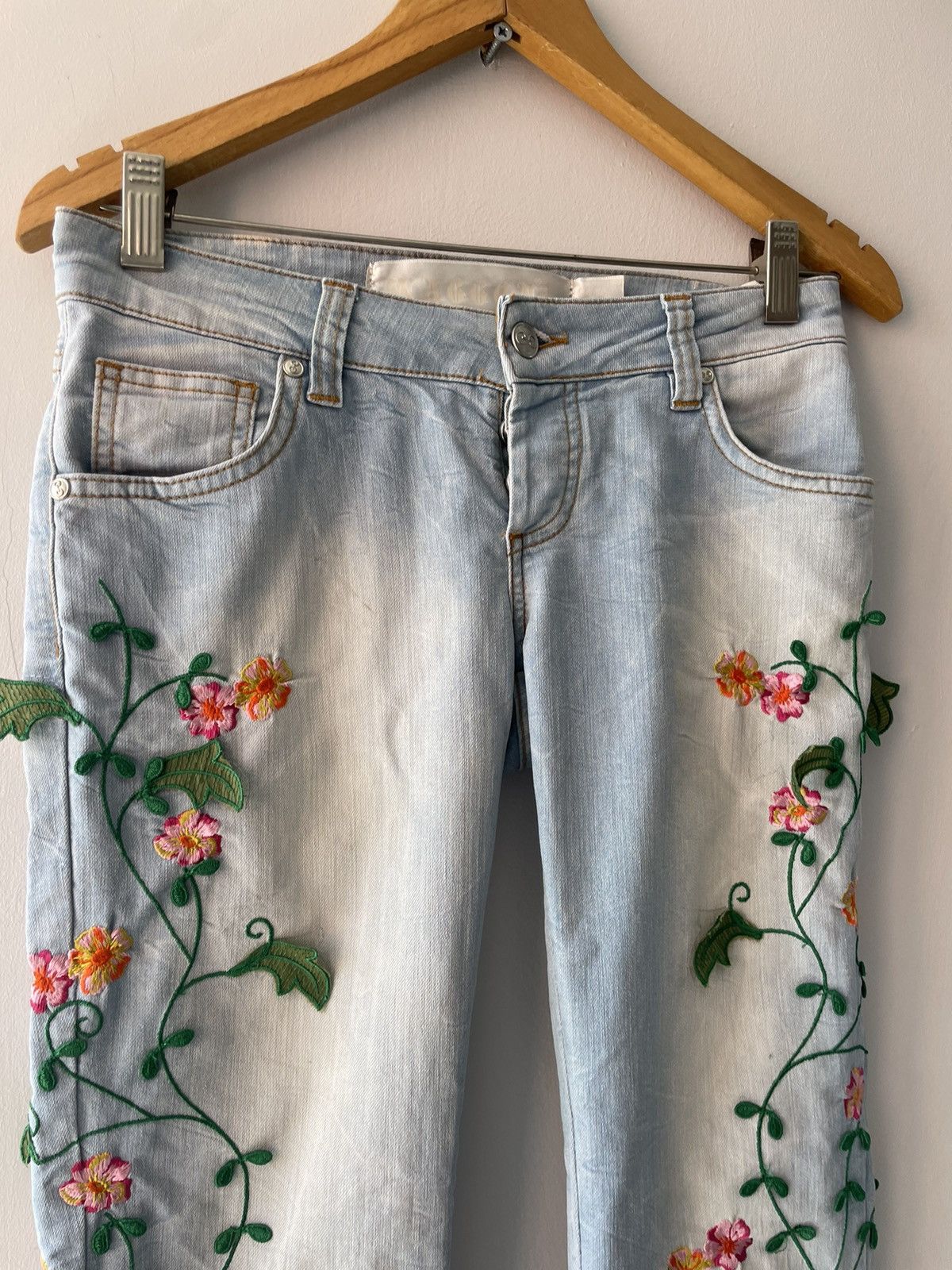 Vintage Parisian jean Size 24" / US 00 / IT 34 - 6 Thumbnail