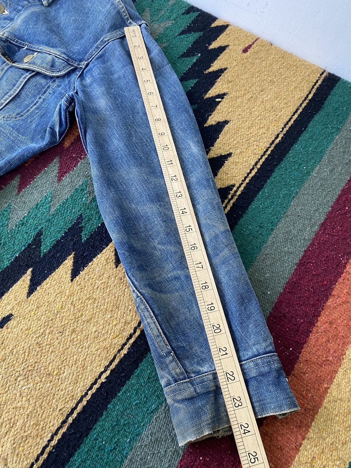 Lee Vintage 70s Lee 101-J Sanforized Denim Jacket Distressed Size US M / EU 48-50 / 2 - 6 Thumbnail