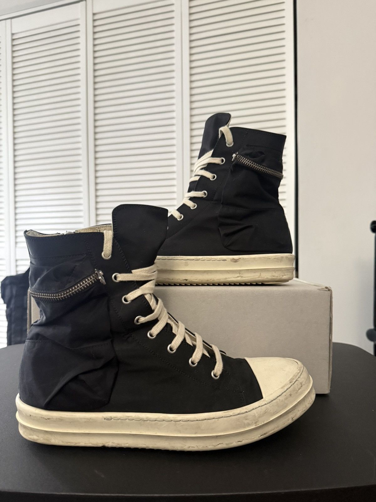 Rick Owens Rick Owens Nylon Cargo Ramones Size US 10 / EU 43 - 1 Thumbnail