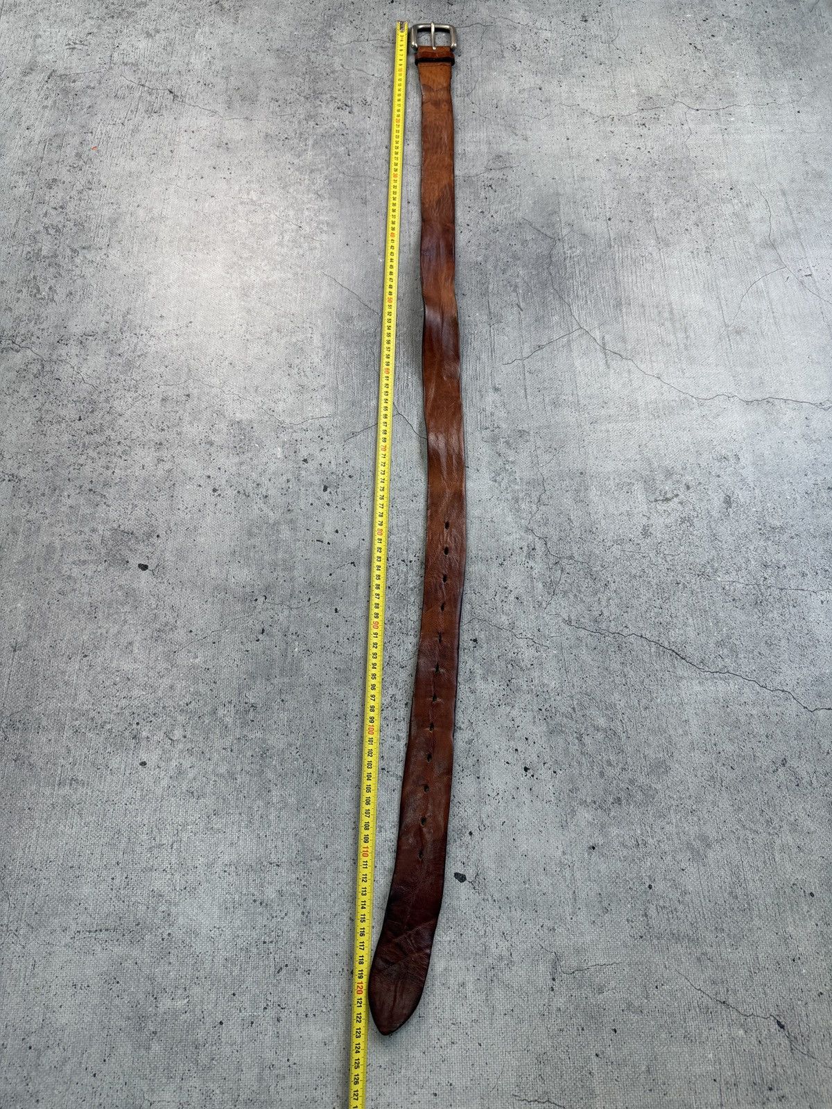 Japanese Brand 00’s NUMBER NINE STYLE DRAGON LEATHER RARE Y2K BELT VINTAGE Size ONE SIZE - 7 Thumbnail