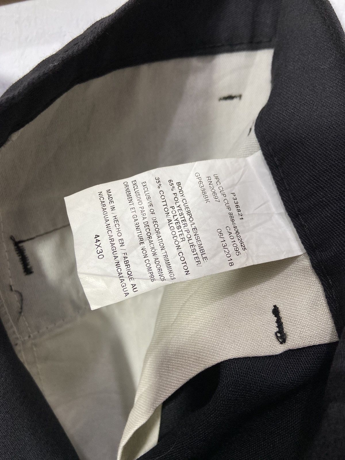 Dickies × JNCO Vintage Dickies Cellpocket Baggy Style Long Pants Black Size US 44 / EU 60 - 4 Thumbnail