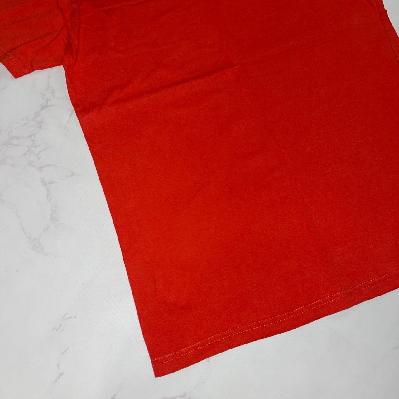 Trussardi Trussardi Big Logo Luxury Short Sleeve T Shirt Red Size S Size US S / EU 44-46 / 1 - 15 Thumbnail
