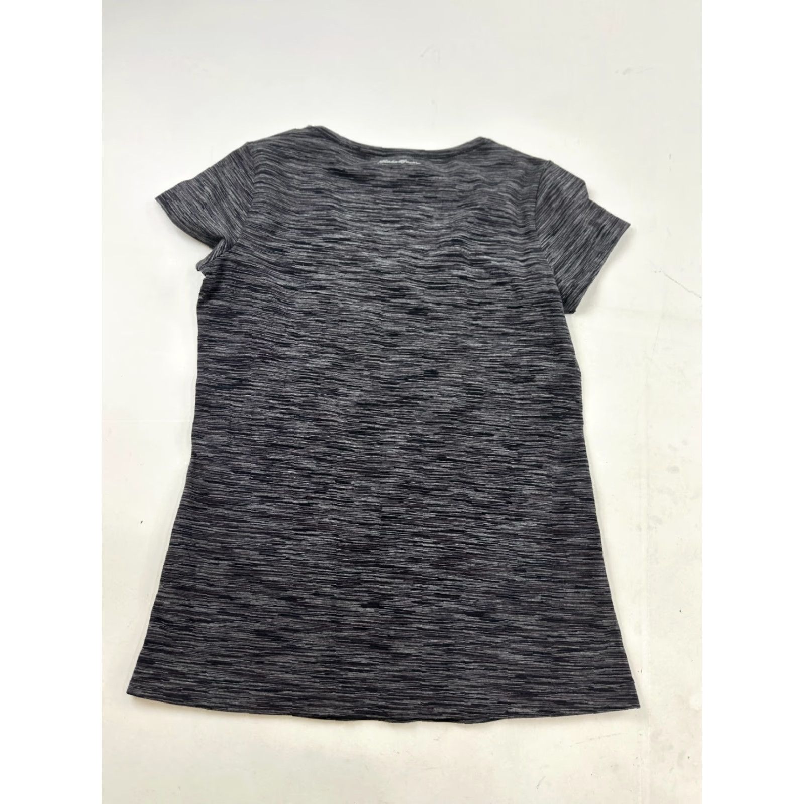 Eddie Bauer Eddie Bauer Shirt Womens Medium Gray Space Dye Stretch Summer Beach Short Sleeve Shirt Size M / US 6-8 / IT 42-44 - 2 Thumbnail
