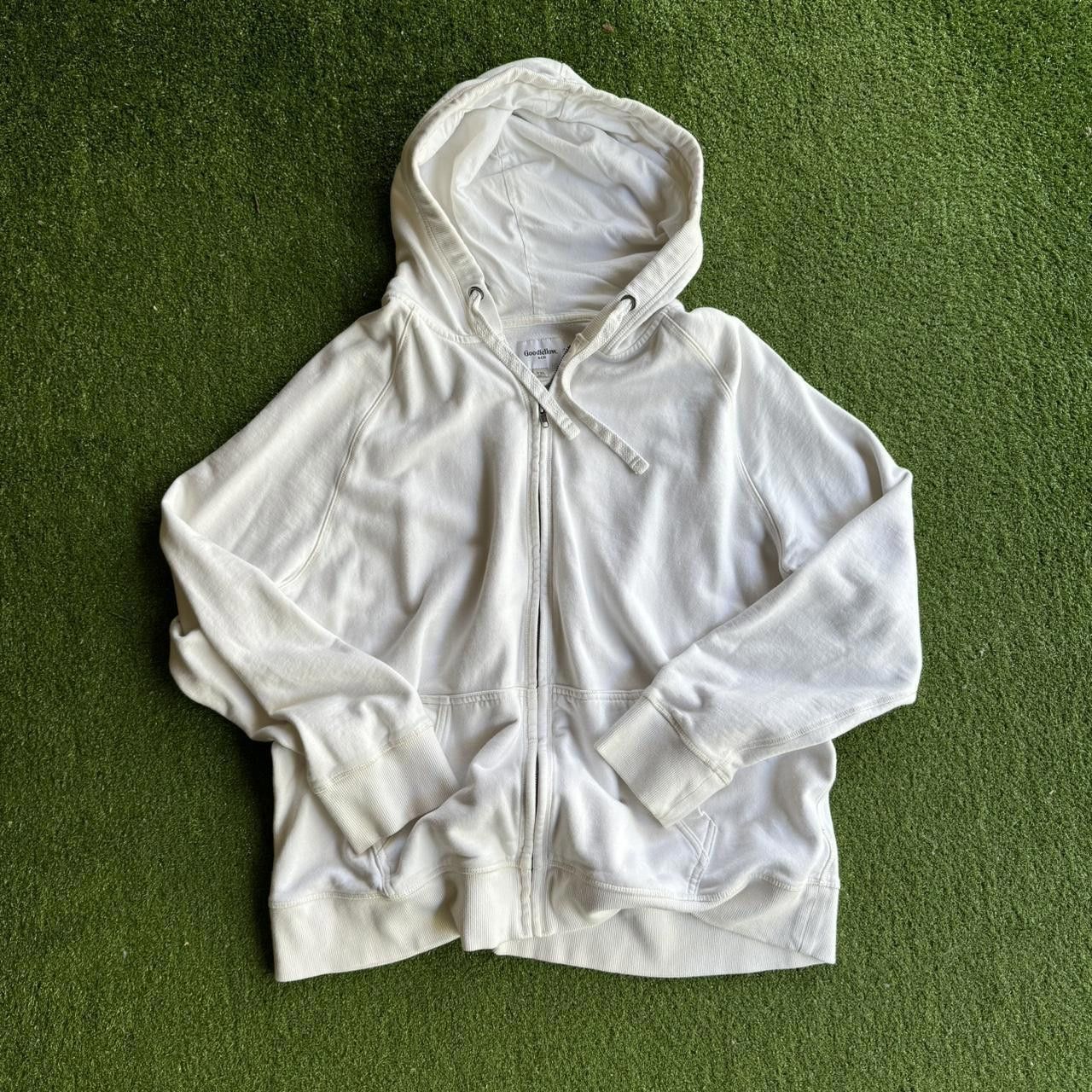 Designer Goodfellow & Co. Men's White Hoody Size US XXL / EU 58 / 5 - 1 Thumbnail