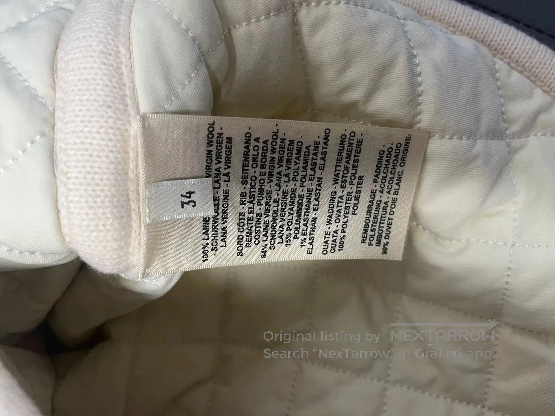 Hermes Hermes Cashmere Padded Coat Size 34. Size US S / EU 44-46 / 1 - 3 Thumbnail