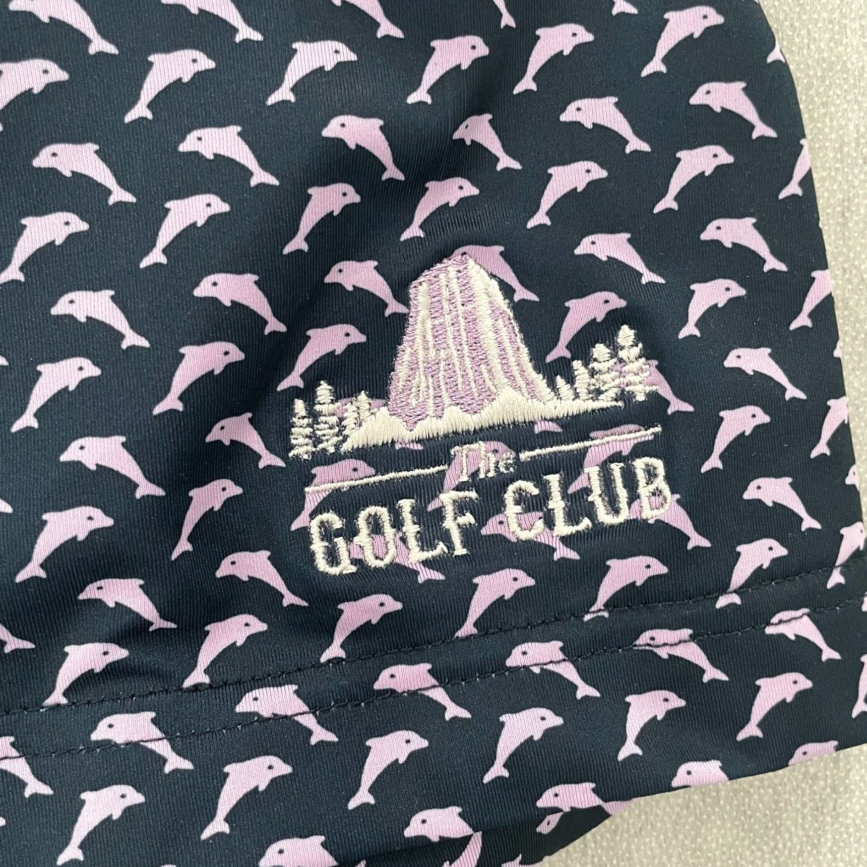Footjoy Footjoy Polo Shirt Mens XL Blue Purple Dolphins Print Golf The Logo Club Size US XL / EU 56 / 4 - 5 Thumbnail