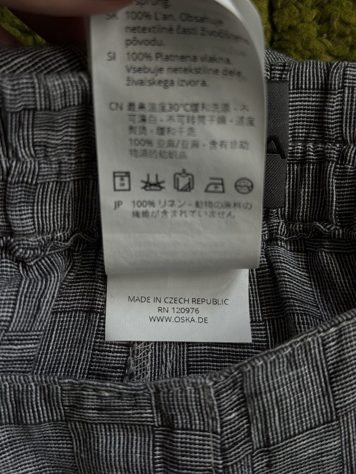 OSKA Oska 100% linen wide leg barrel baggy fit parachute pants Size 27" / US 4 / IT 40 - 8 Thumbnail