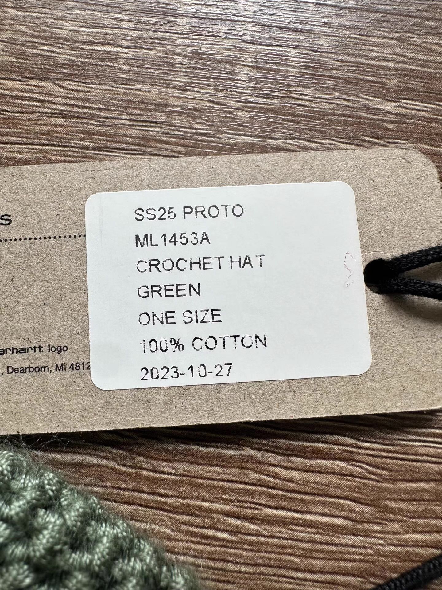Carhartt Wip Carhartt WIP SS25 PROTO ML1453A Beanie Ｑ22 Size ONE SIZE - 7 Thumbnail
