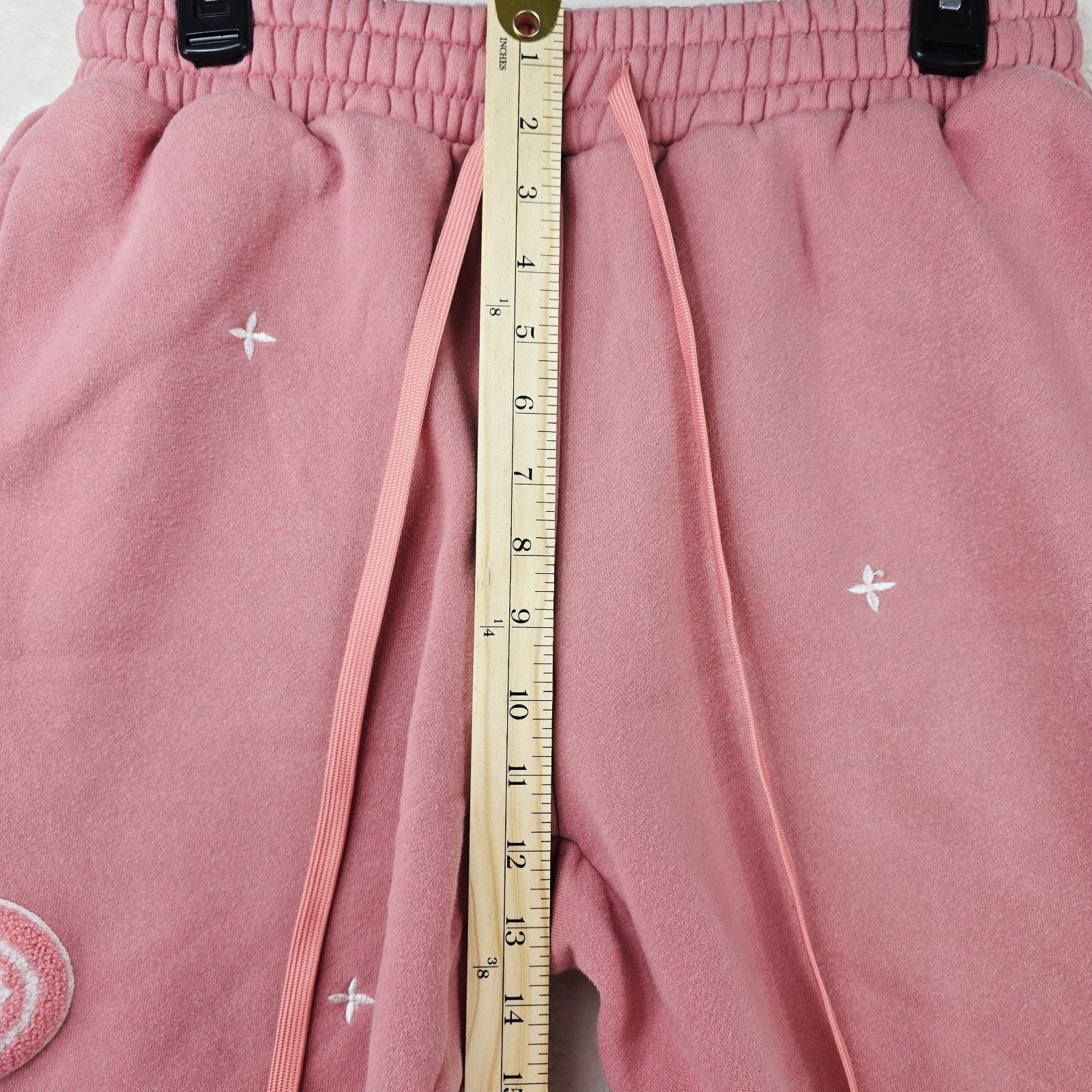 EPTM. EPTM Sweat Shorts Small Pink Paisley Embroidered Streetwear Size US 30 / EU 46 - 10 Thumbnail
