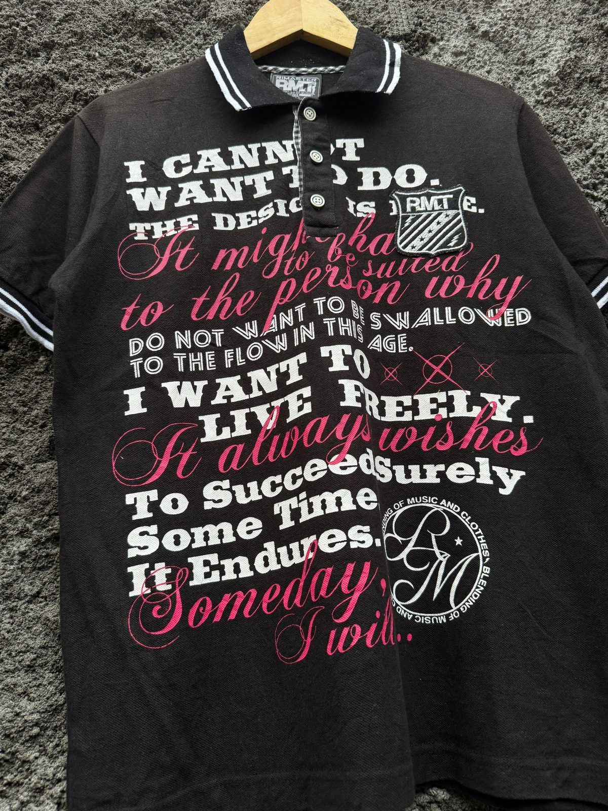 Hysteric Glamour × If Six Was Nine × Japanese Brand Y2k Rmt ifsixwasnine poem polo shirt Size US M / EU 48-50 / 2 - 5 Thumbnail