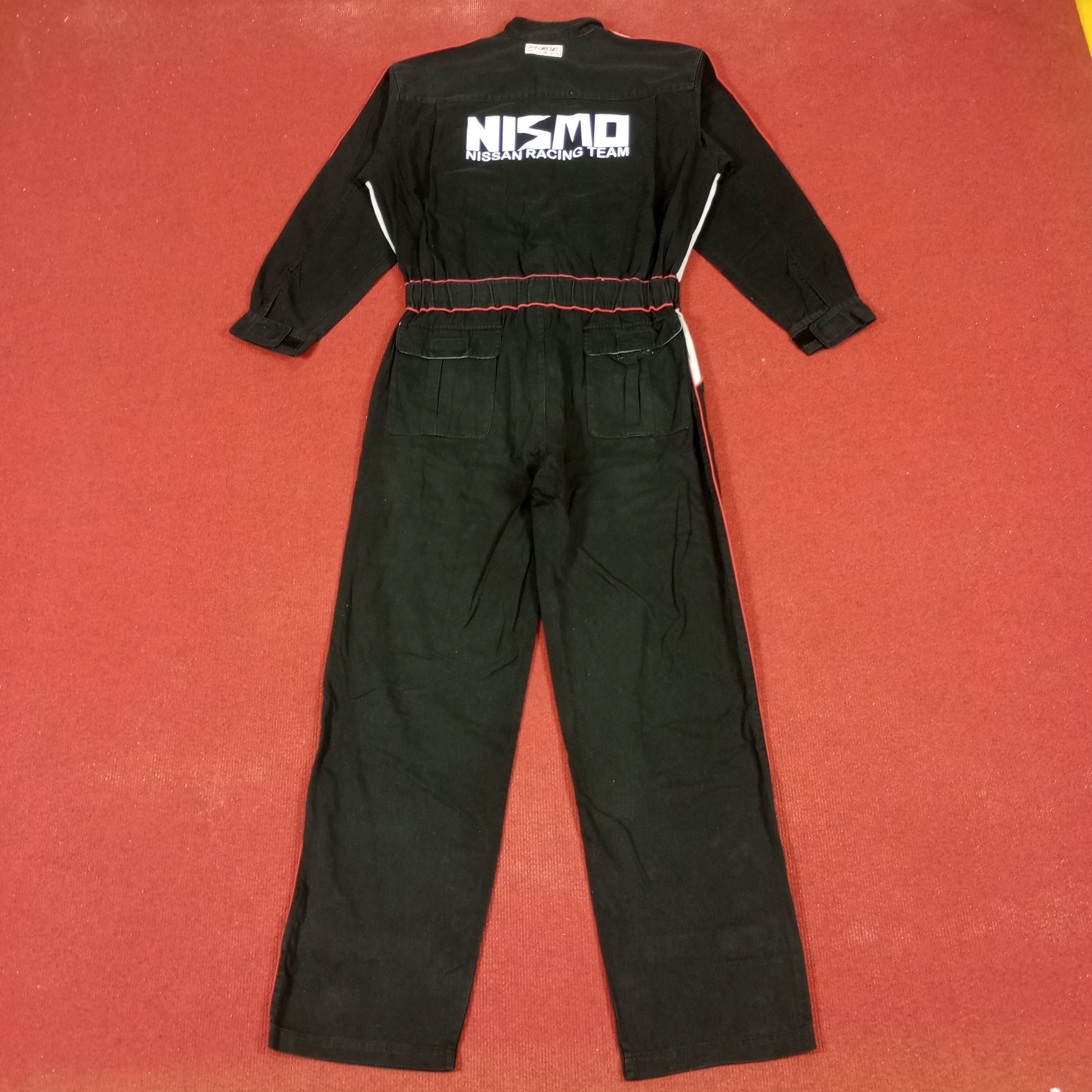 Japanese Brand × Vintage Nismo Nissan Racing Team Workwear Custom Art Coverall Jacket Size US M / EU 48-50 / 2 - 1 Thumbnail