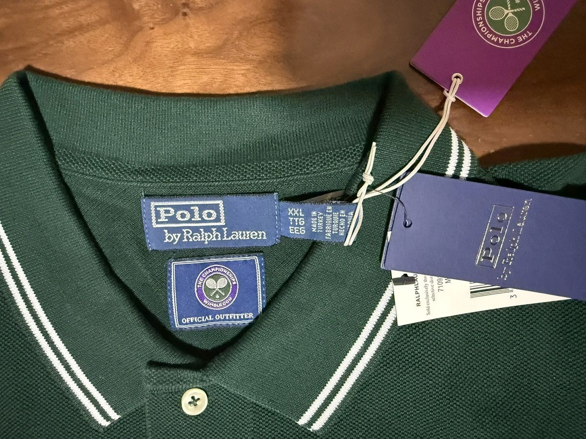 Polo Ralph Lauren Polo Ralph Lauren Wimbledon Cotton Polo-Collar Sweater XXL Size US XXL / EU 58 / 5 - 3 Thumbnail