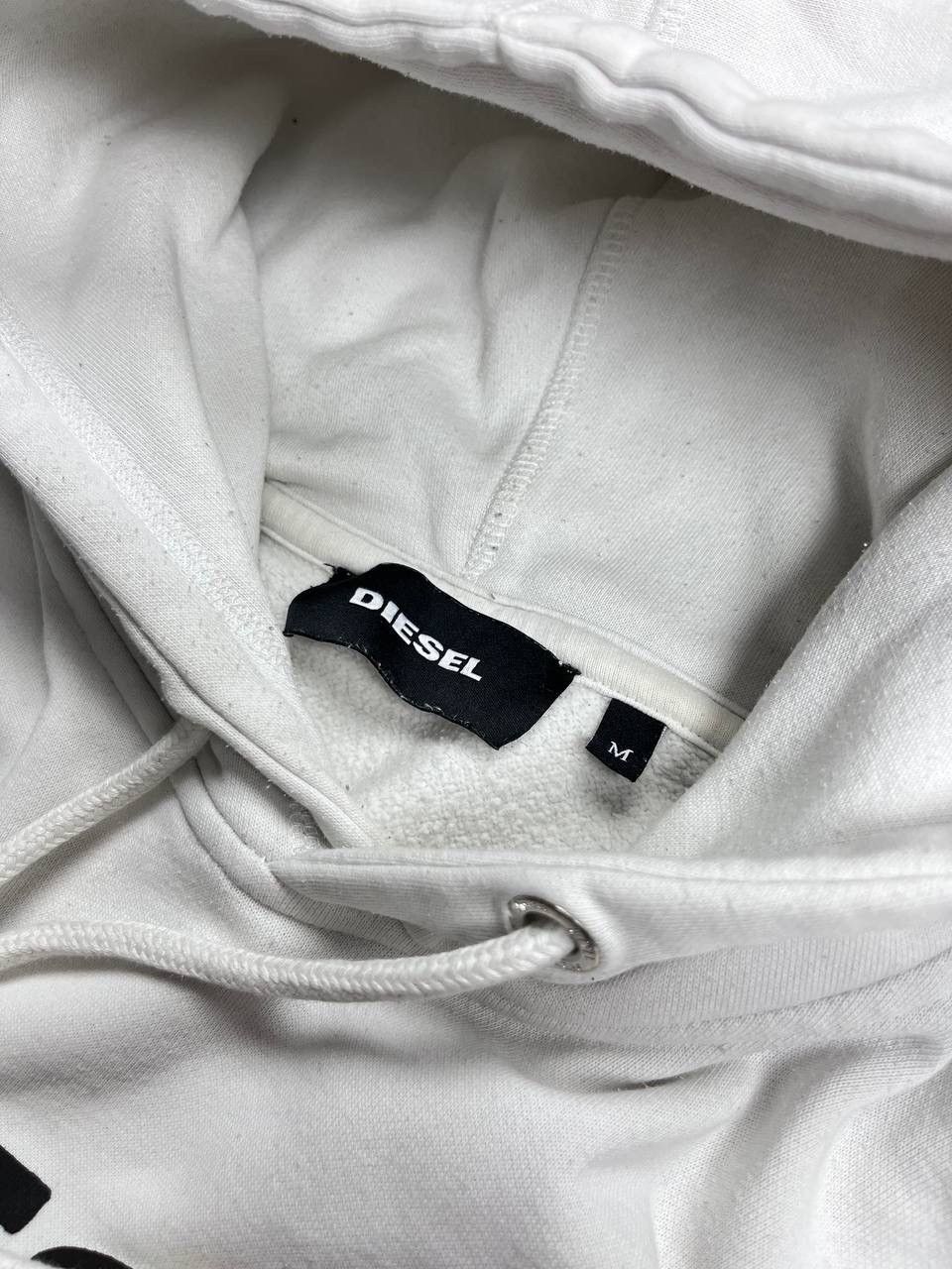 Diesel × Vintage Vintage Diesel Spellout Boxy Hoodie Y2K M Size US M / EU 48-50 / 2 - 4 Thumbnail