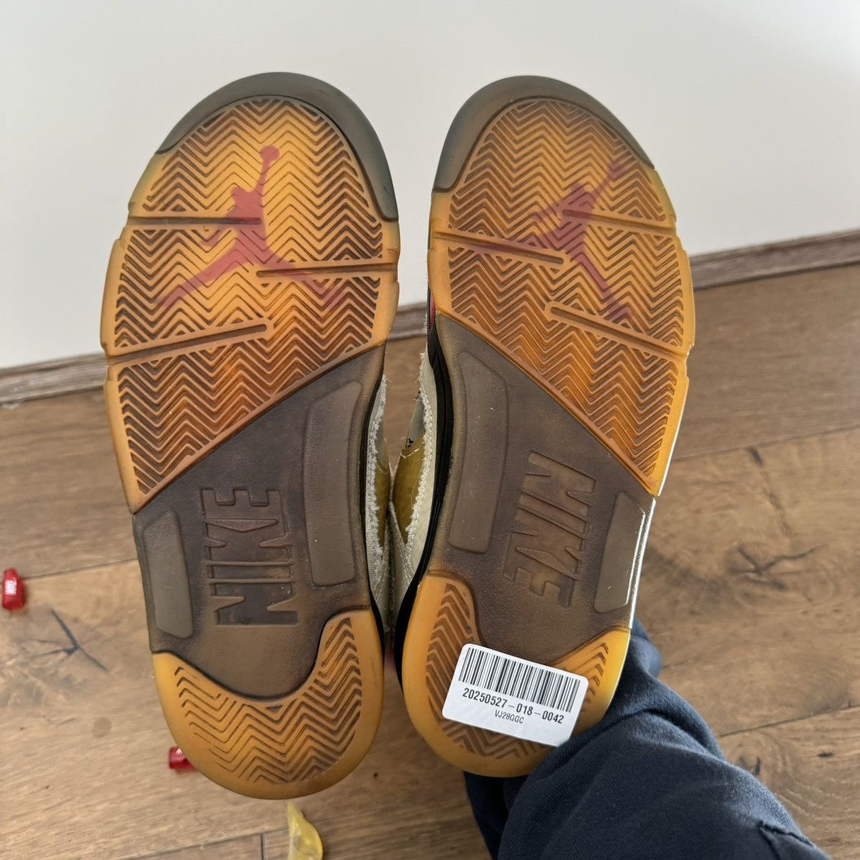 Jordan Brand × Off-White Air Jordan 5 Off White Sail Size US 8 / EU 41 - 10 Thumbnail