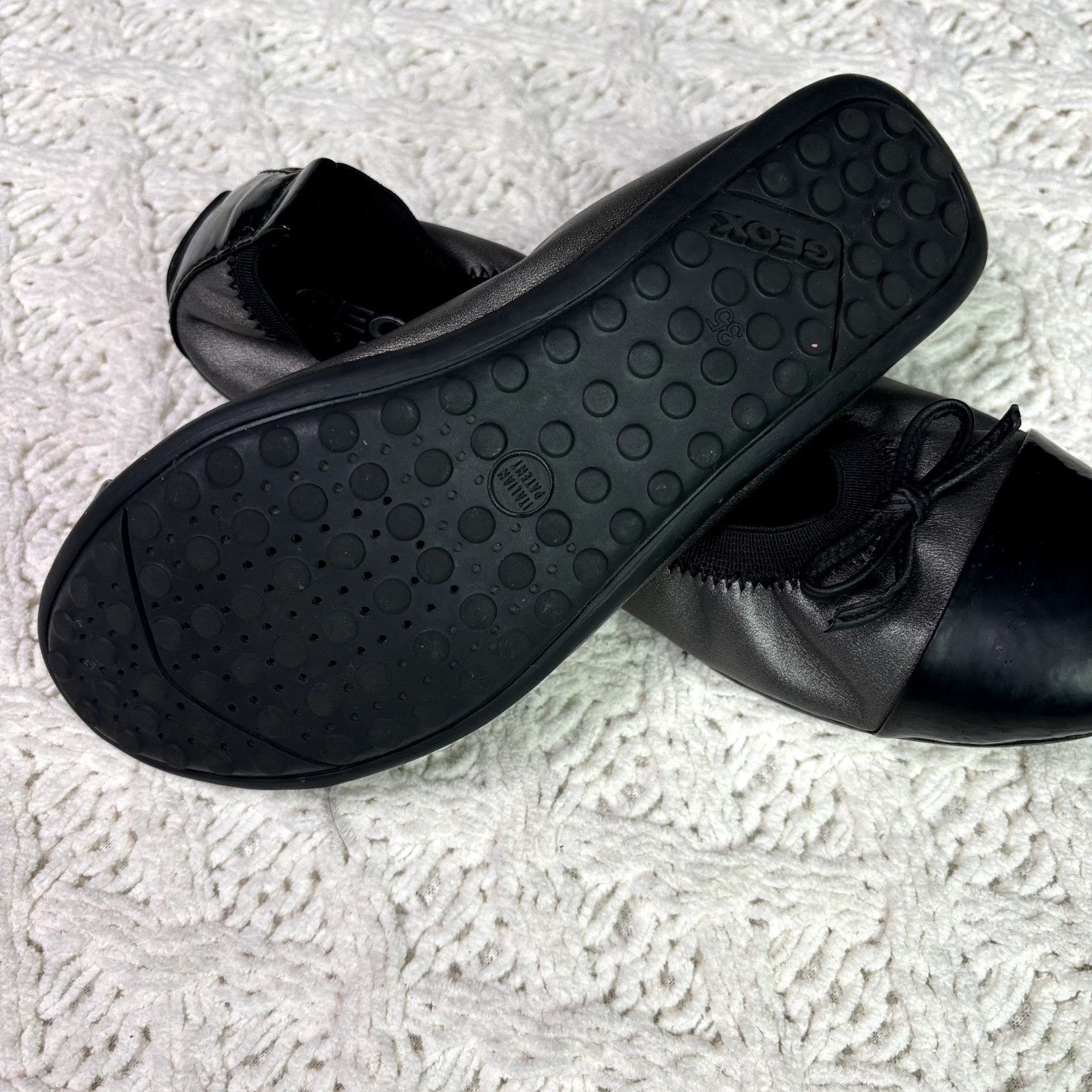 Geox GEOX Ballet Flats NWOT Italian Patent Leather Shoes Women’s Size US 6 / IT 36 - 4 Thumbnail