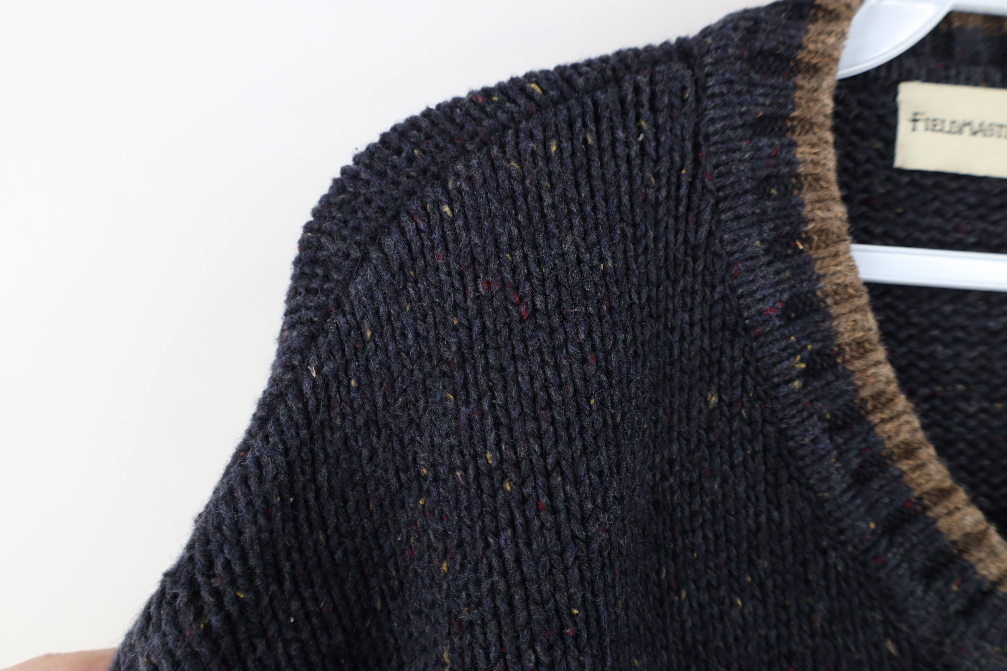 Vintage Vintage 90s Streetwear Wool Blend Knit Fair Isle Sweater Size US XL / EU 56 / 4 - 6 Thumbnail