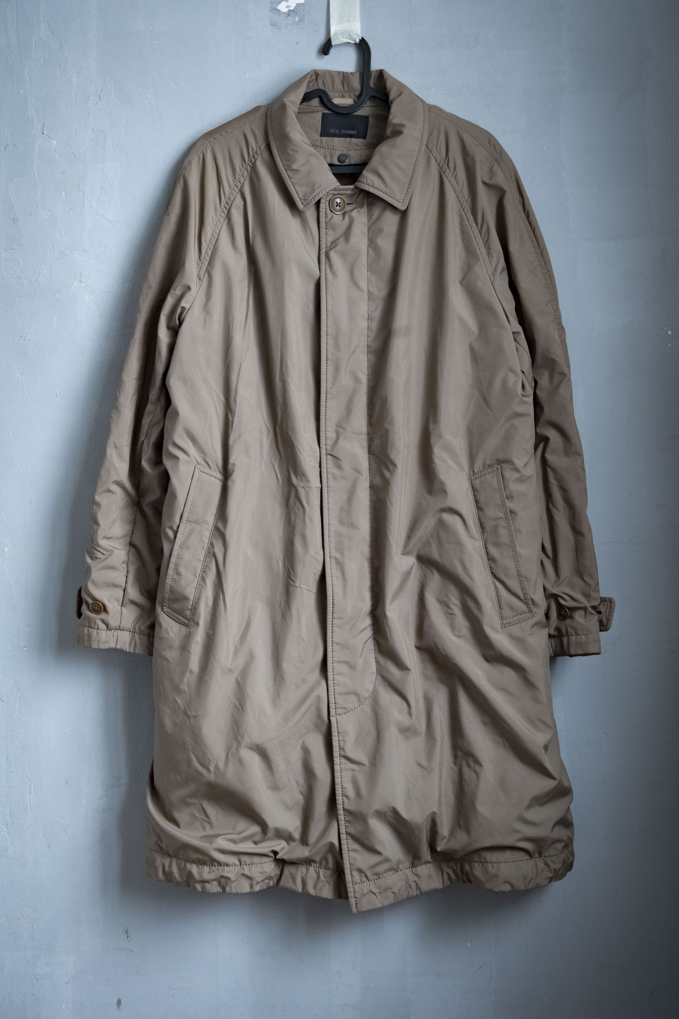 Tete Homme Tete Homme Nylon vintage coat Size US M / EU 48-50 / 2 - 1 Thumbnail