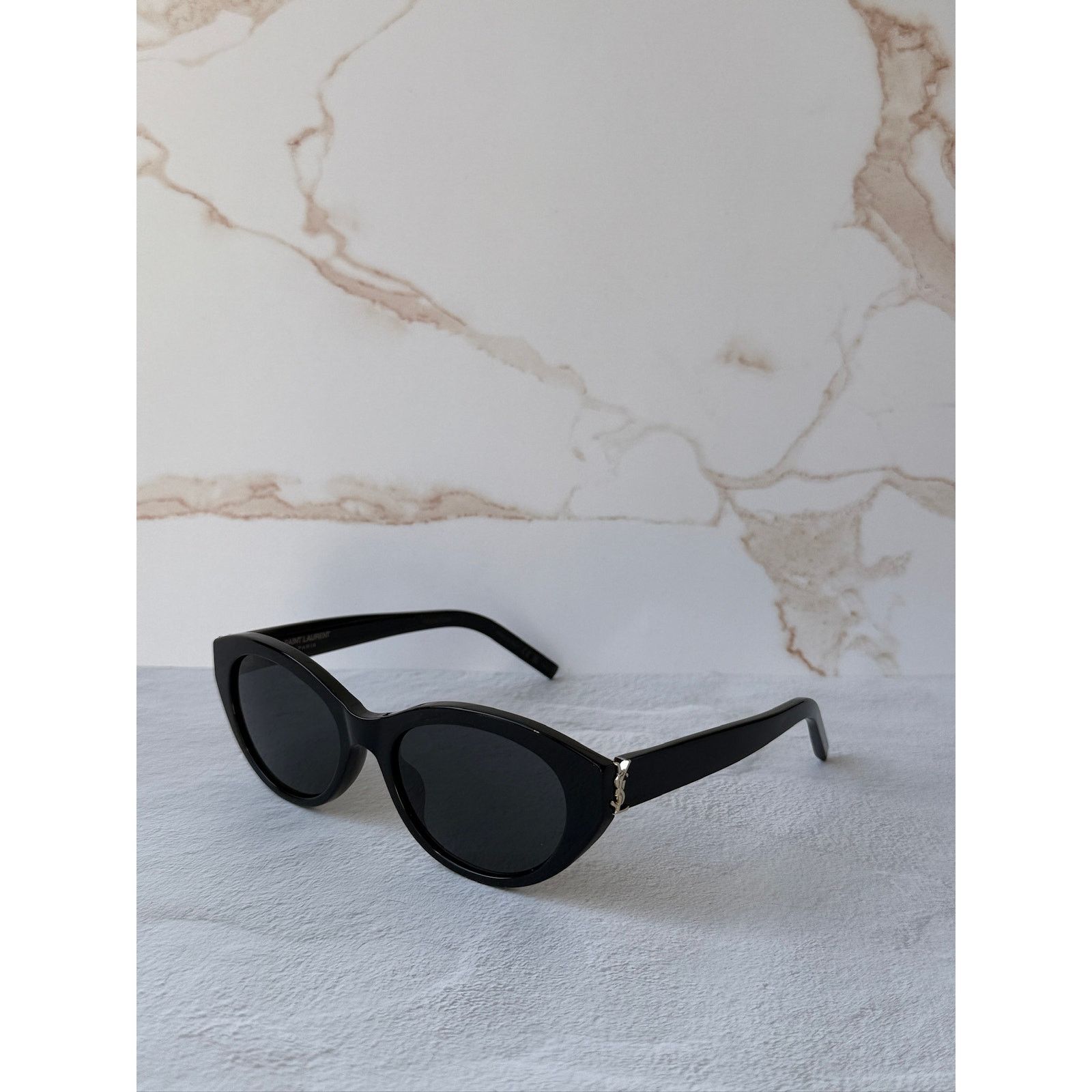 Saint Laurent Paris NEW Saint Laurent SL M148 Sunglasses in Black Size ONE SIZE - 3 Thumbnail