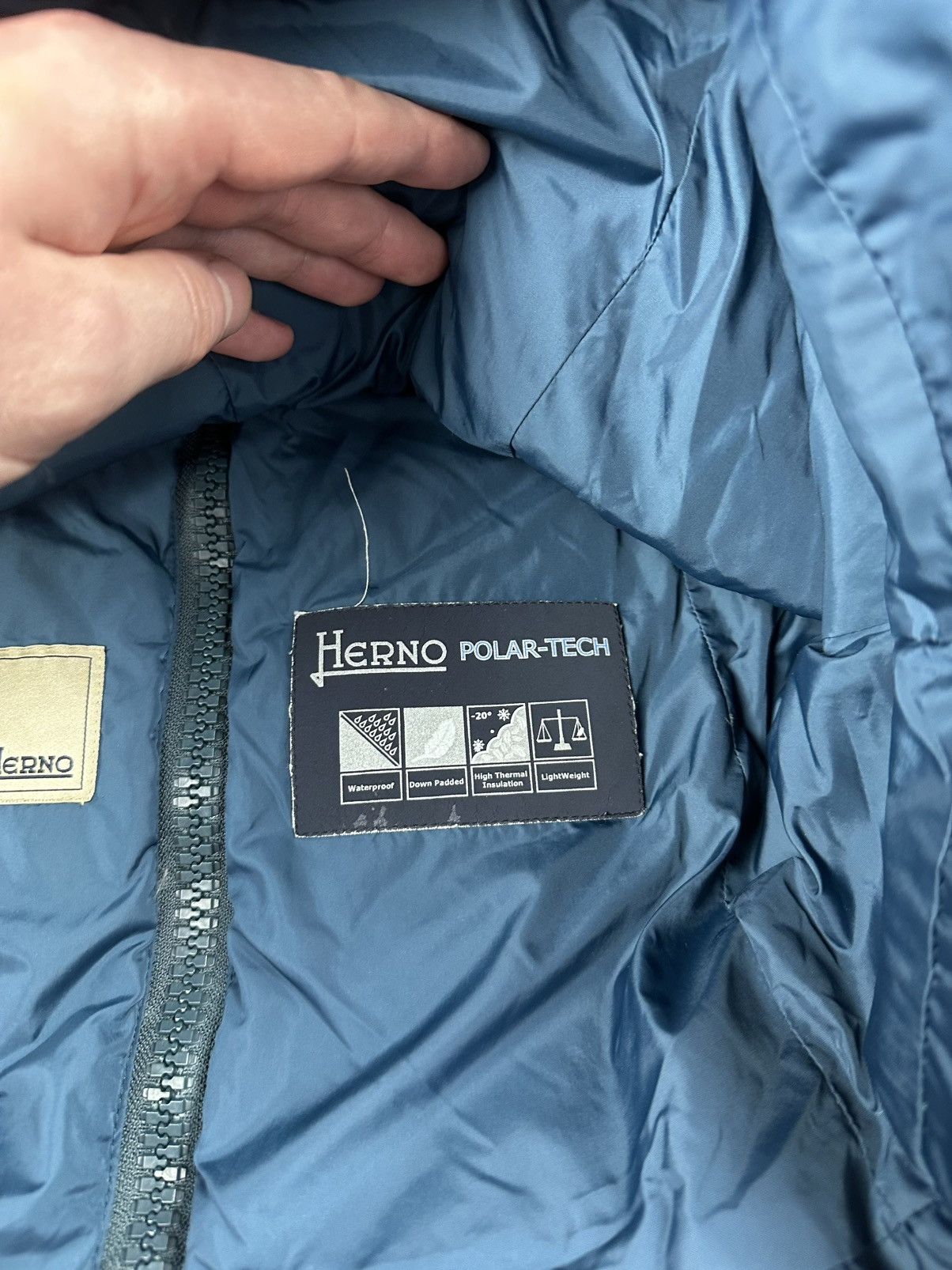 Herno Vintage Herno Polar-Tech Down Puffer Jacket Luxury Old Money Size L / US 10 / IT 46 - 15 Thumbnail
