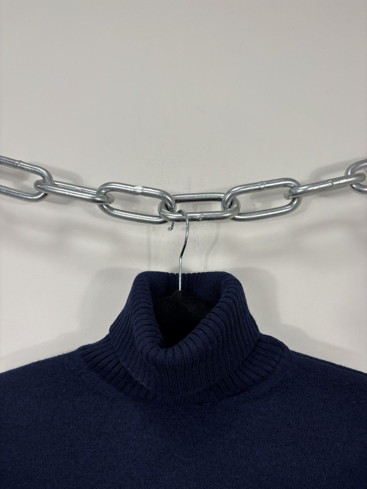Other Luis Trenker Women’s Navy Blue Ski Wool Turtleneck Sweater Size XXS / US 00 / IT 34 - 5 Thumbnail