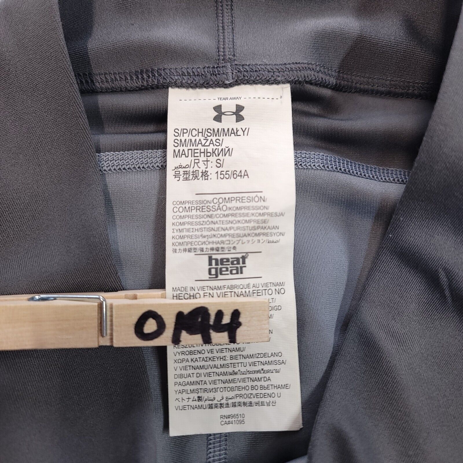 Under Armour Under Armour Athletic Running Yoga Pants Womens Size S Gray Size 24" / US 00 / IT 34 - 4 Thumbnail