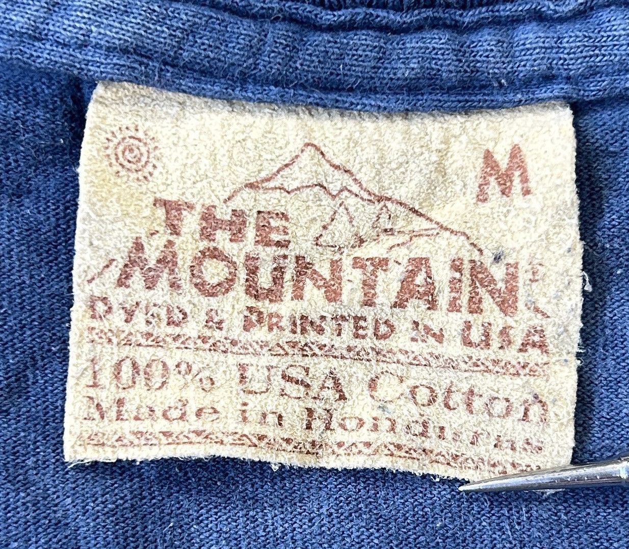 The Mountain × Vintage Vtg The Mountain Made in USA Bubba Limo Blue Shirt Size M Size US M / EU 48-50 / 2 - 3 Thumbnail
