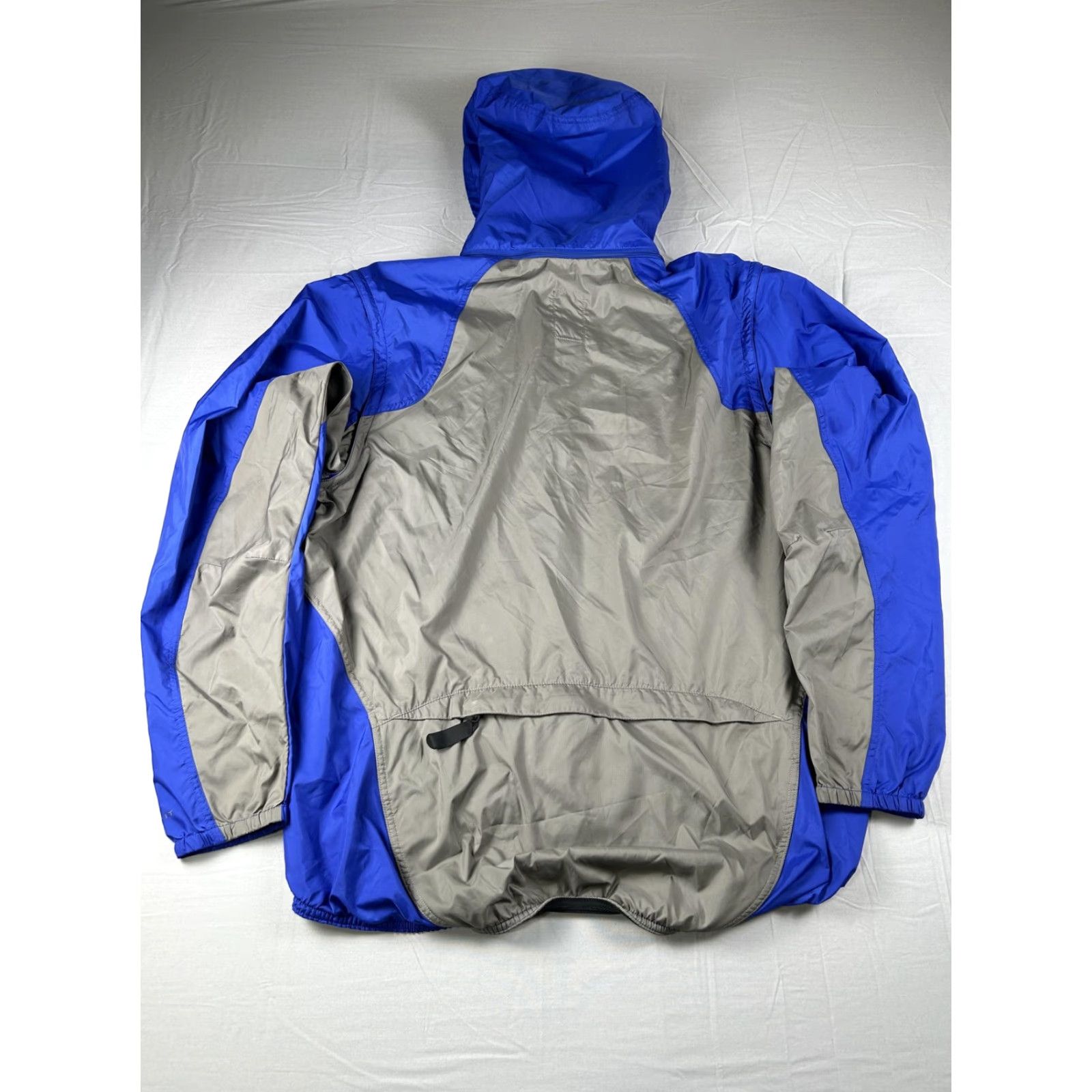Nike Nike ACG Windbreaker Mens XL Blue Gray Hooded Cycling Jacket 3 Layer Size US XL / EU 56 / 4 - 2 Thumbnail