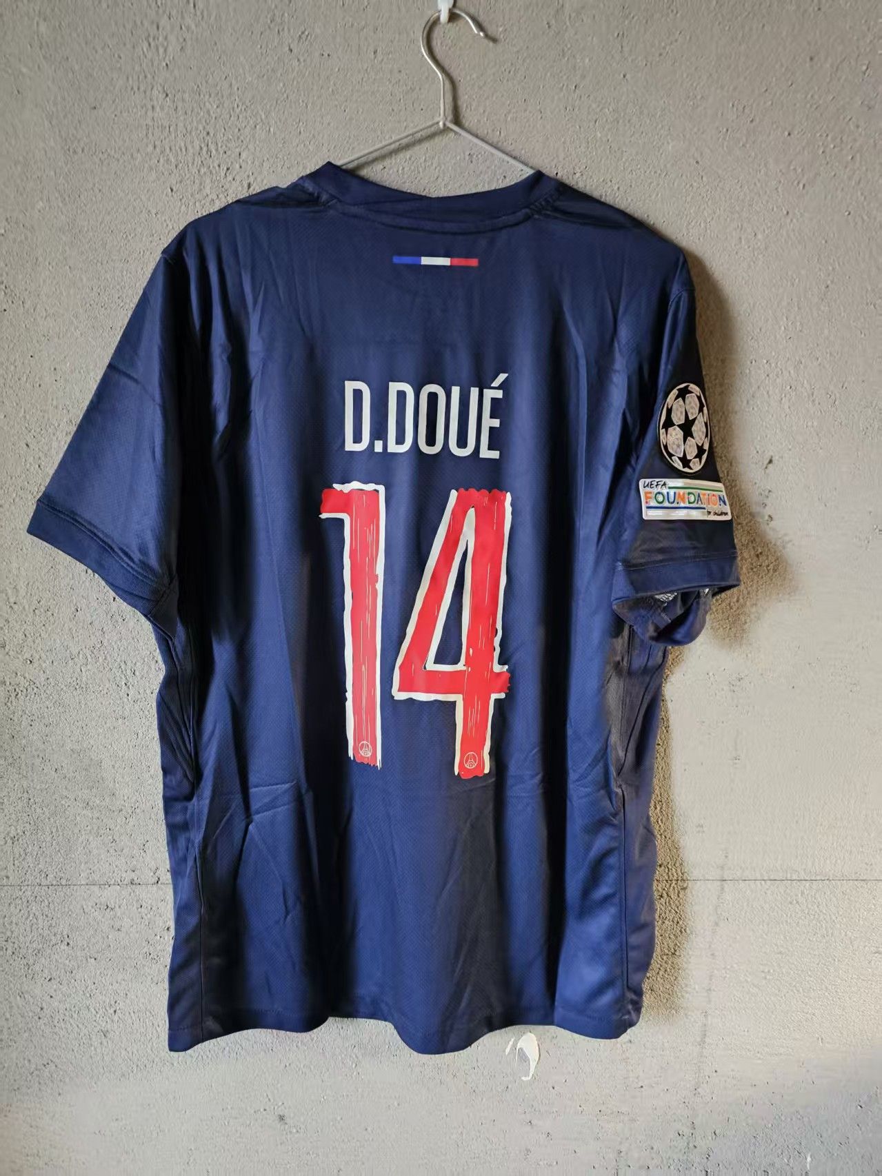 Other 2025 Euro PSG 14 Désiré Doué Jersey Size US M / EU 48-50 / 2 - 1 Thumbnail
