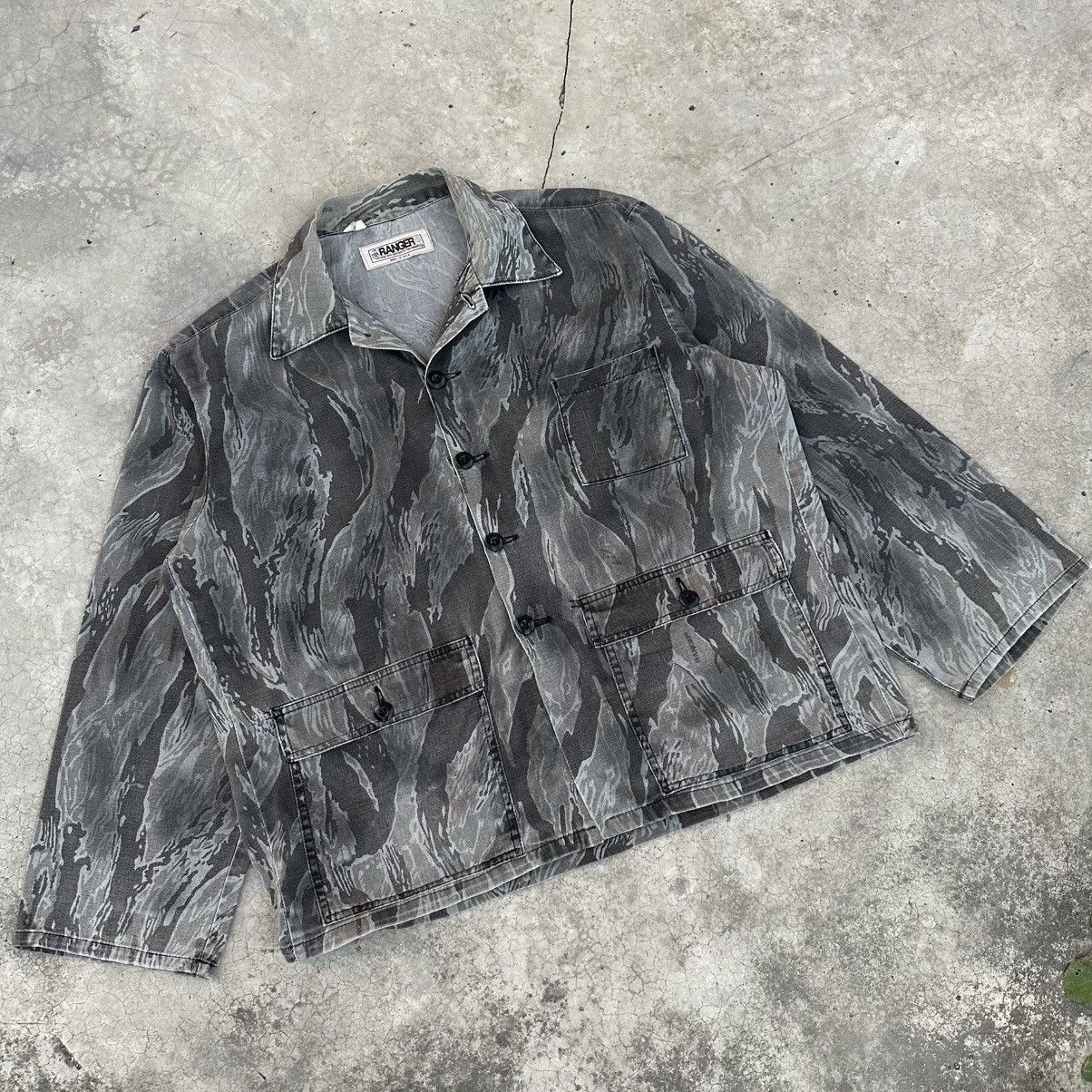 Realtree × Vintage Crazy Vintage 90s Faded Camo Shirt Size US L / EU 52-54 / 3 - 1 Thumbnail