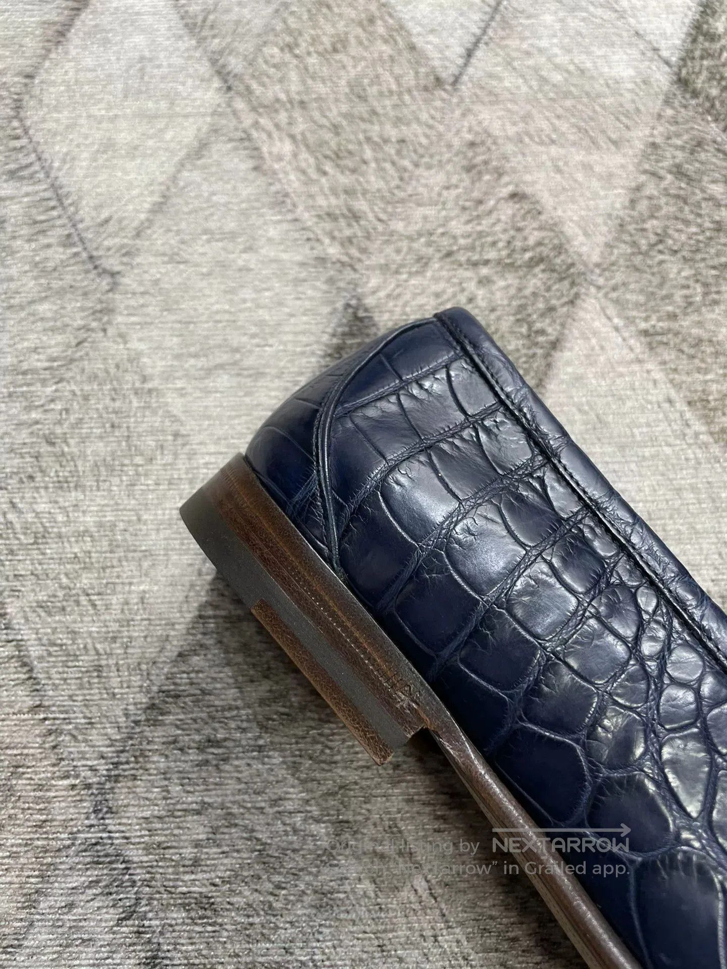 Gucci Gucci Crocodile Leather Loafers. Size US 8.5 / EU 41-42 - 4 Thumbnail