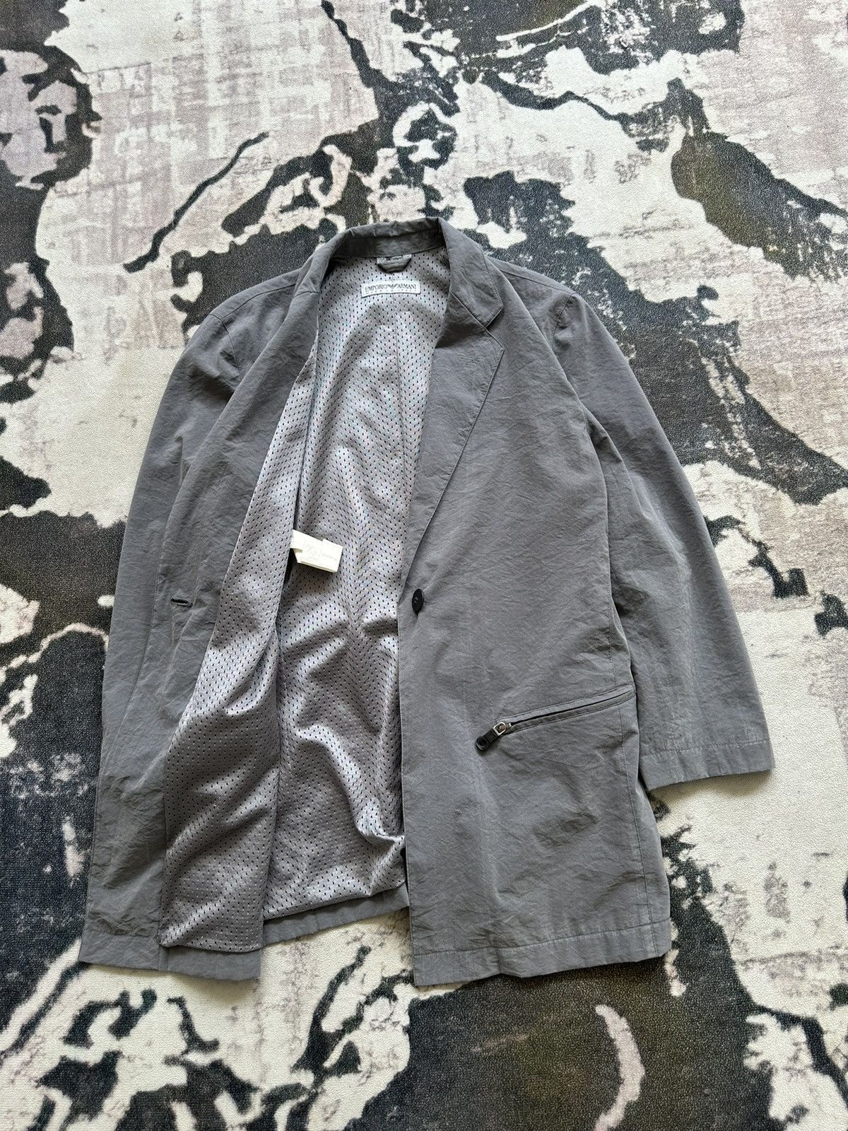 Emporio Armani 2000 S/S Emporio Armani light sport blazer Size US M / EU 48-50 / 2 - 2 Thumbnail