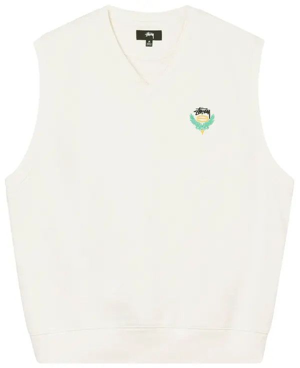 Stussy Stussy Fleece Vest 'Bone Size US XL / EU 56 / 4 - 1 Thumbnail