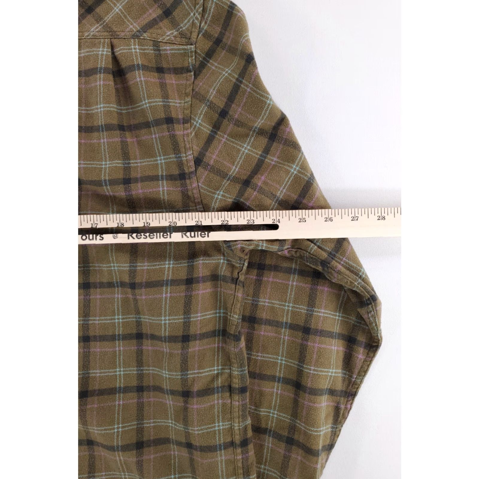 Howler Brothers Howler Brothers Flannel Button Up Shirt Plaid Green Long Sleeve Mens L Size US L / EU 52-54 / 3 - 8 Thumbnail