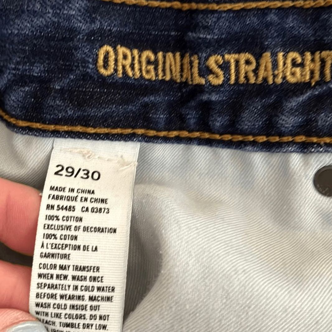 Vintage American Eagle Mens Jeans Size 29x30 Blue Size US 29 - 7 Thumbnail