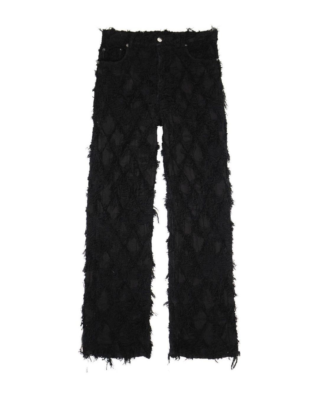 SHINE LUXURY Shine Luxury Studios layered distressed flared Denim Size US 34 / EU 50 - 4 Thumbnail
