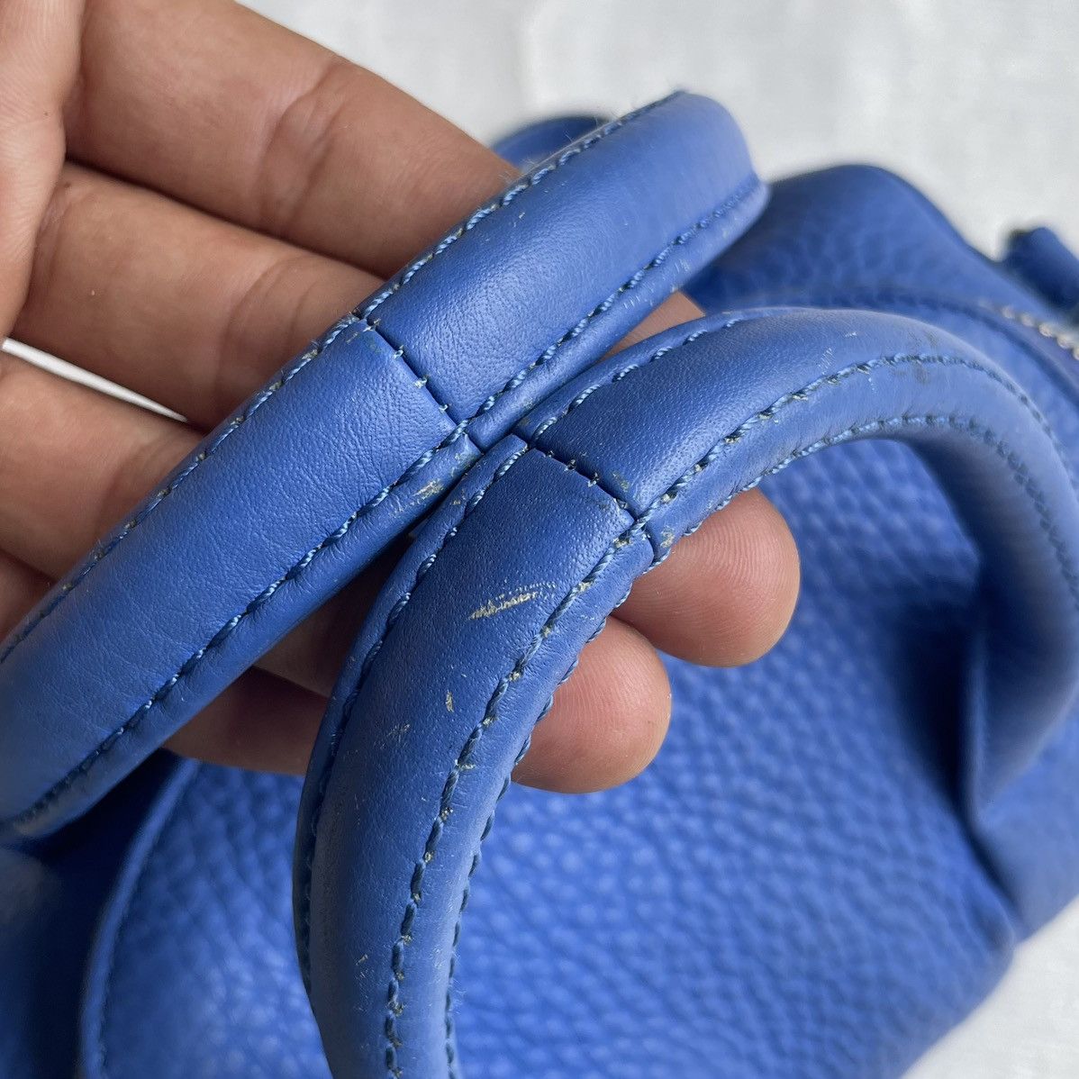 Alexander Wang Alexander Wang Blue Calf Leather Rockie Bag Size ONE SIZE - 21 Thumbnail