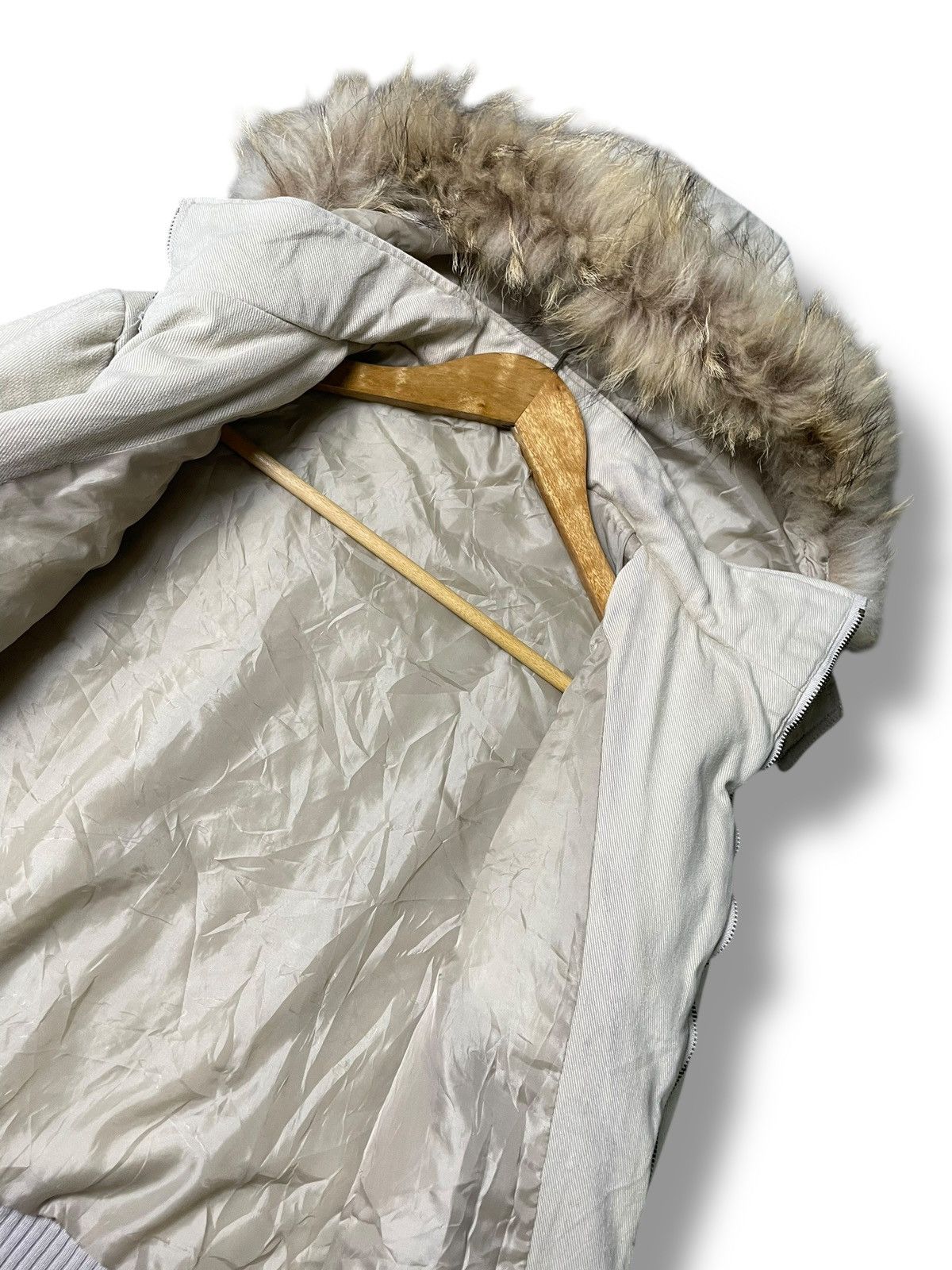 If Six Was Nine Sakiya Create Co. Faux Fur Hooded Crop Jacket (110) Size US XXS / EU 40 - 6 Thumbnail