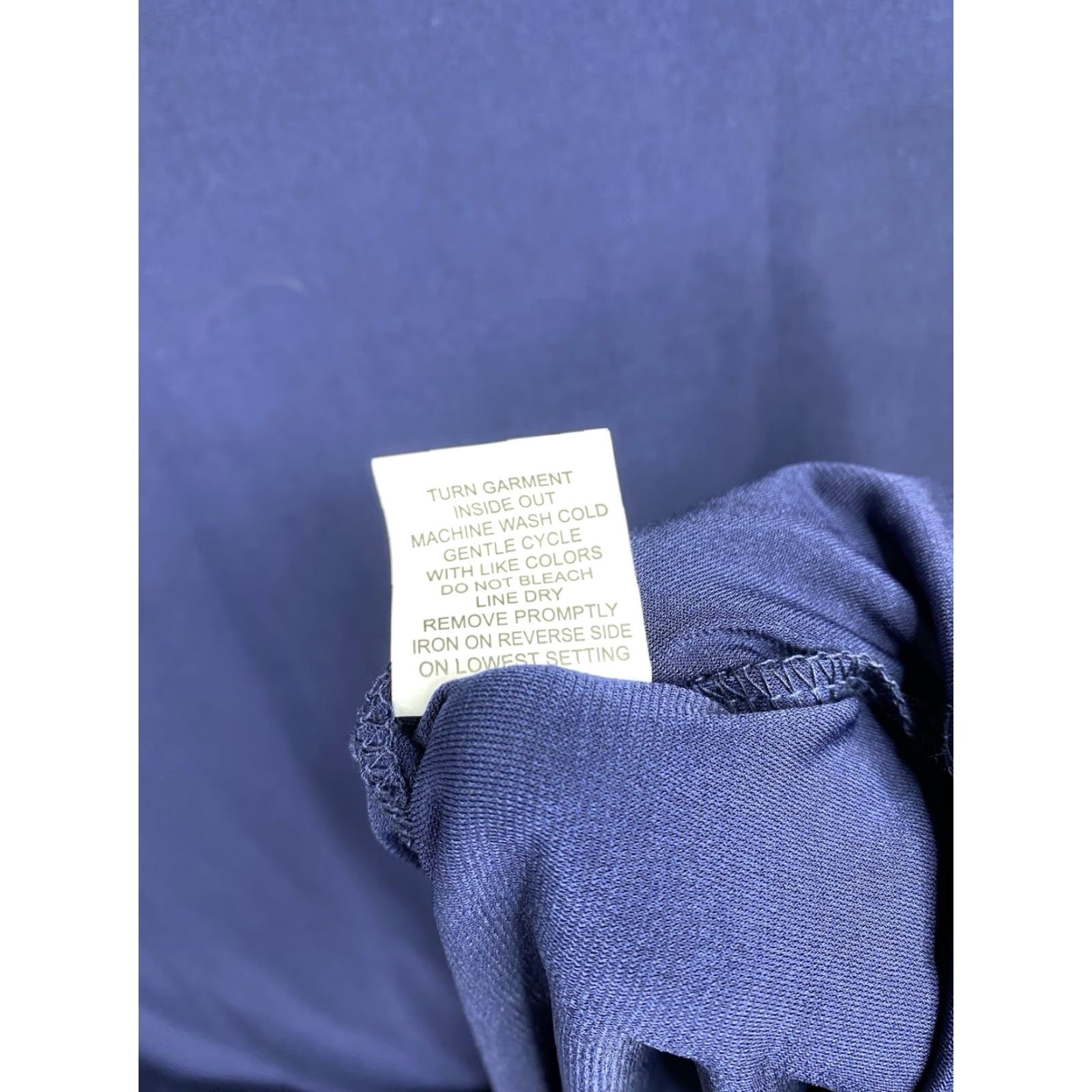 Vintage NY Collection Dress Womens 3X Navy Blue Sleeveless Jersey Knit Tank Casual NWT Size XXL / US 16-18 / IT 52-54 - 7 Thumbnail