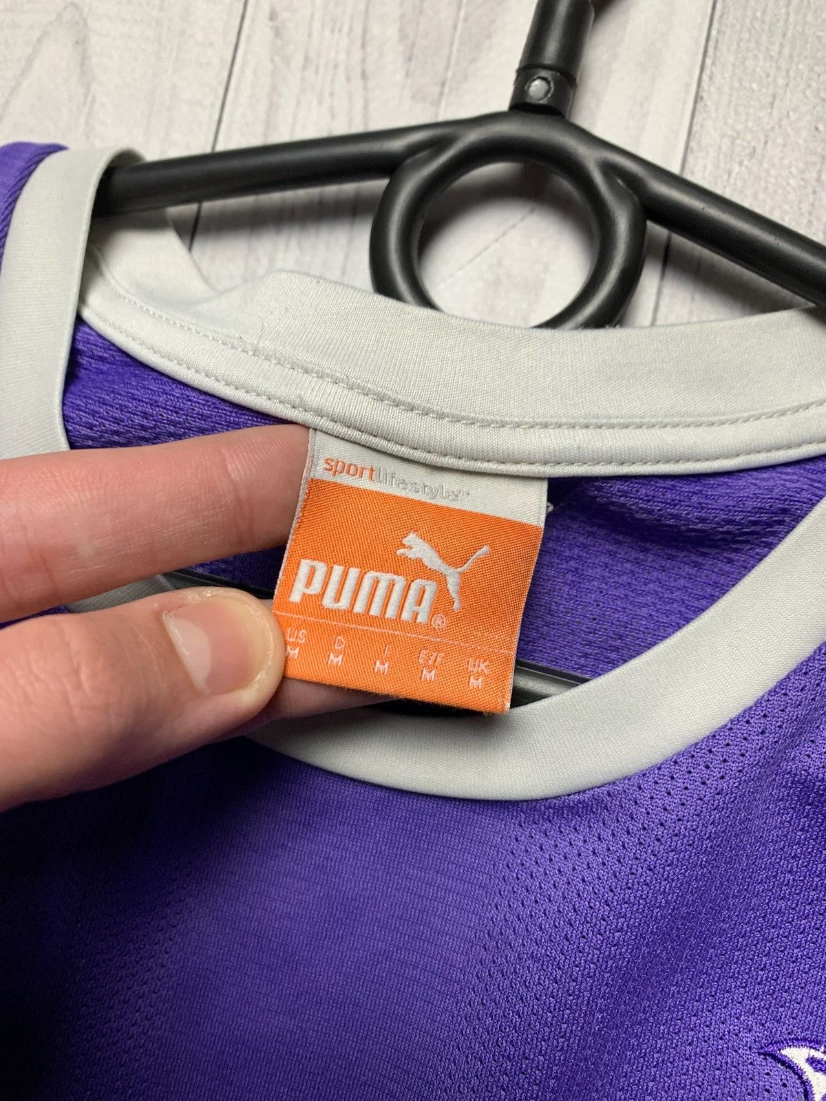 Puma × Vintage Vintage puma Tottenham Spurs soccer jersey away purple M Size US M / EU 48-50 / 2 - 7 Thumbnail