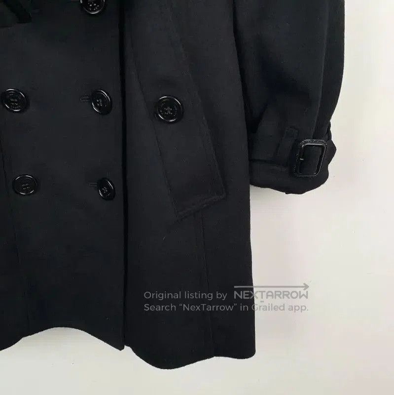 Burberry Burberry Women's Black Cotton Trench Coat. Size XS / US 0-2 / IT 36-38 - 4 Thumbnail